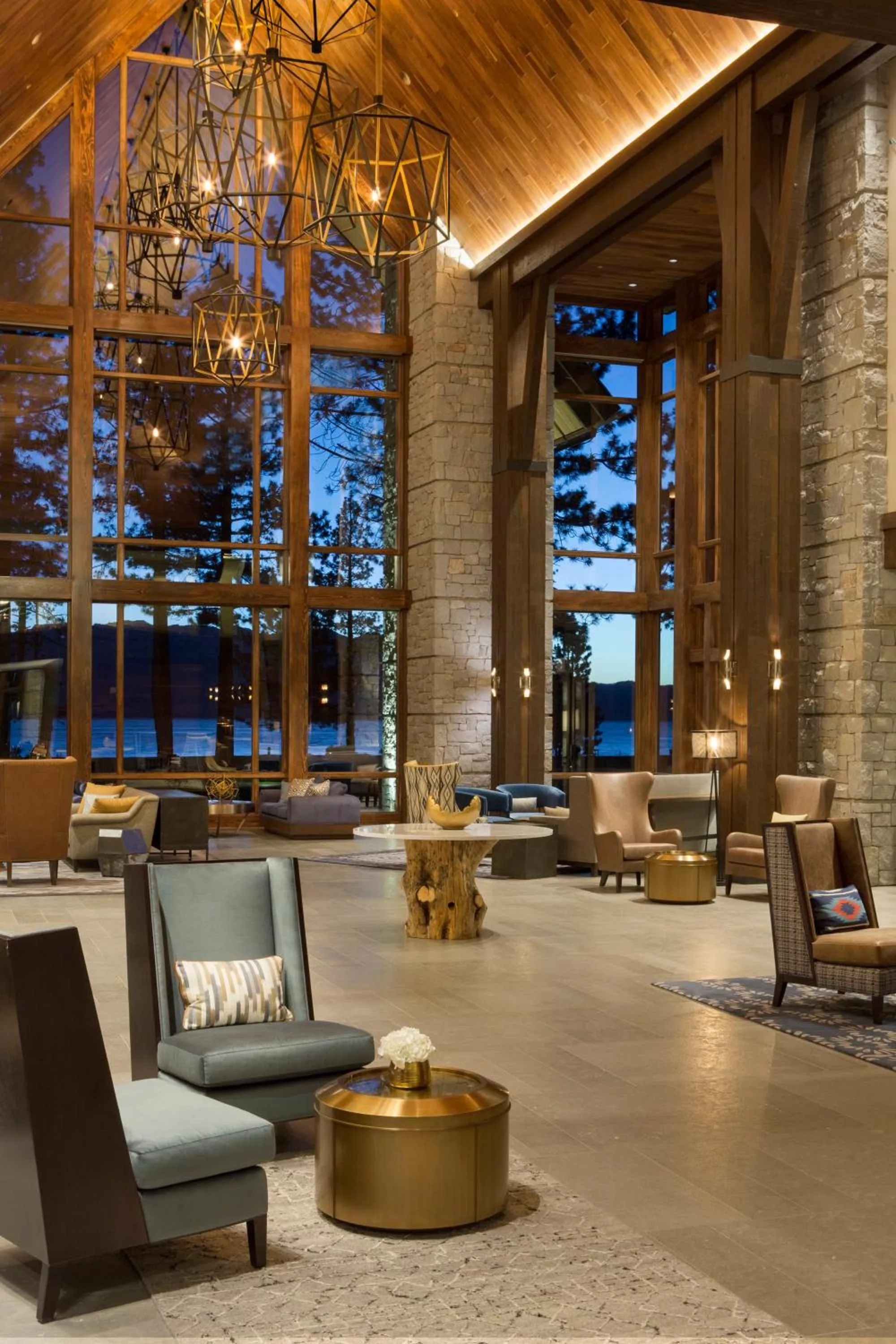 Lobby or reception in Edgewood Tahoe Resort