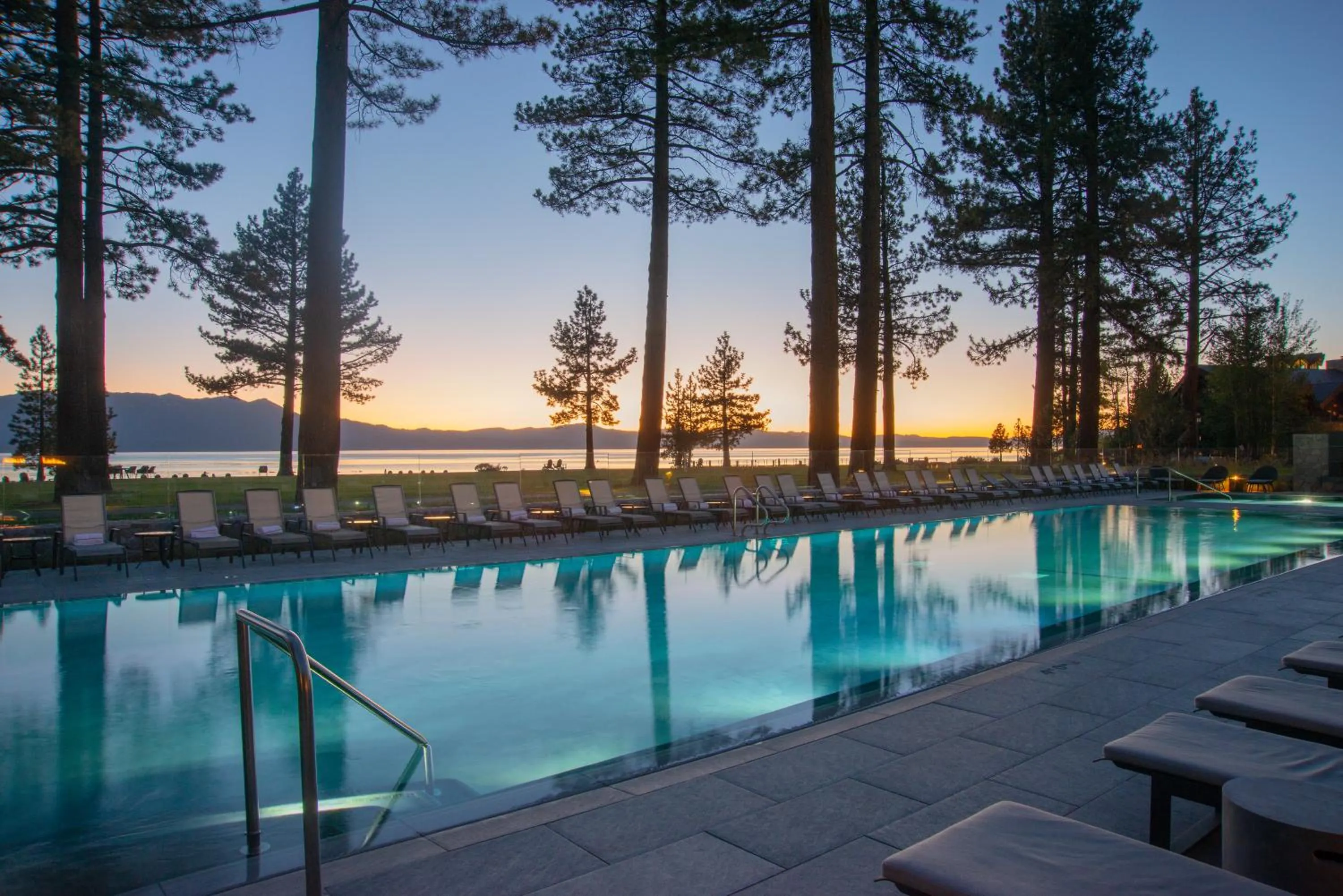 Swimming pool in Edgewood Tahoe Resort