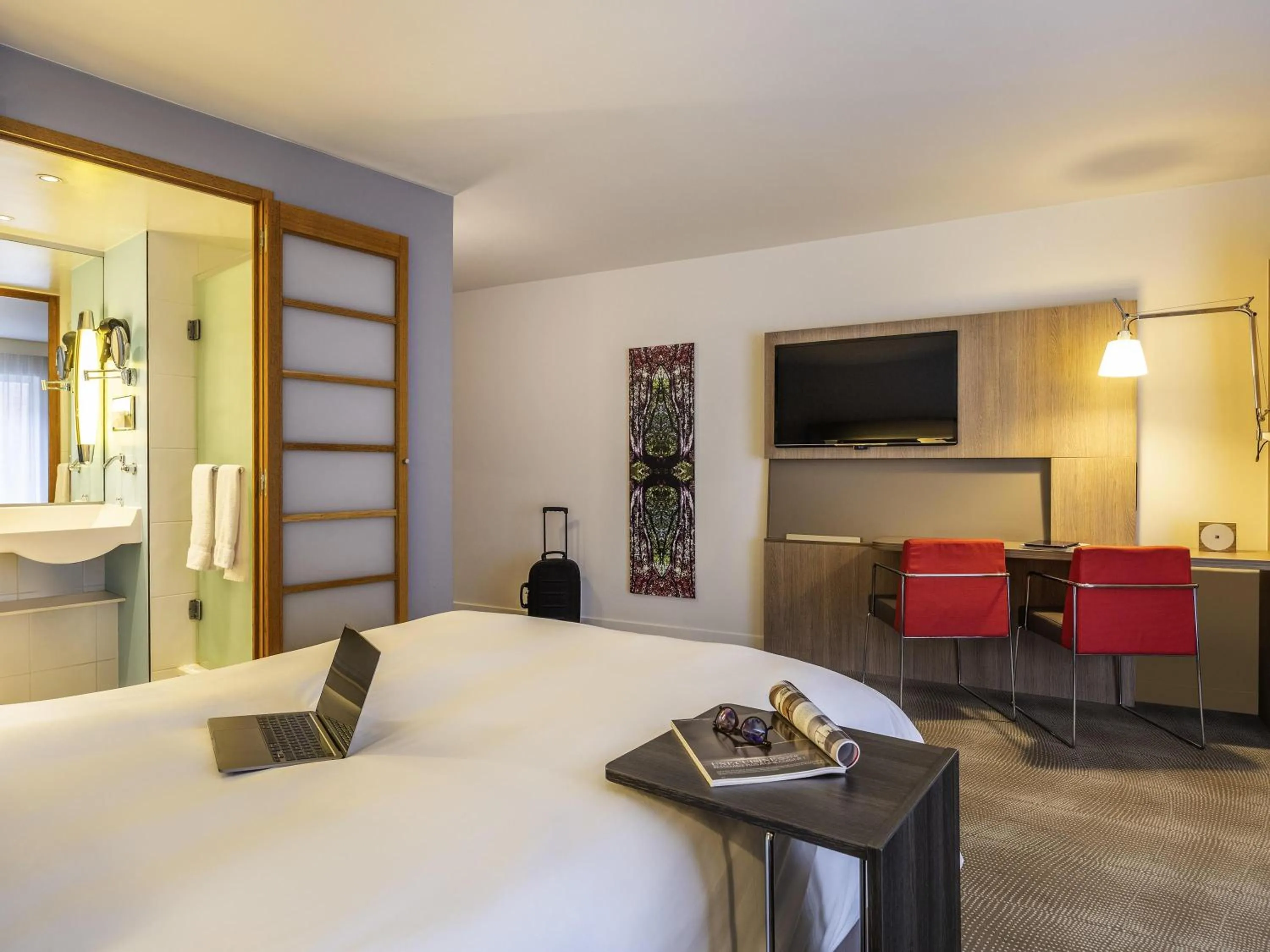 Bedroom, Bed in Novotel Mechelen Centrum