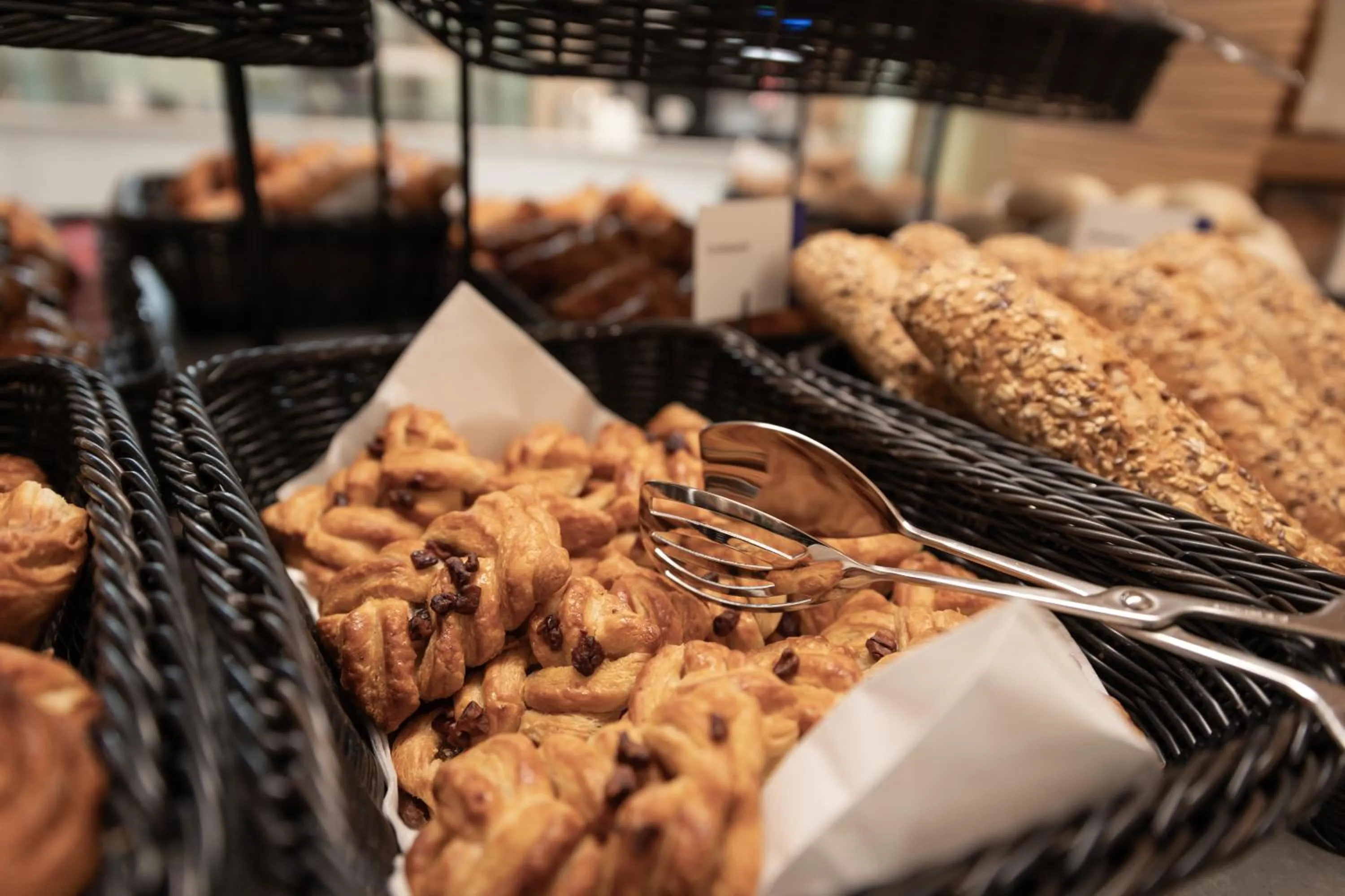 Buffet breakfast in Hotel Novotel Brussels Off Grand Place