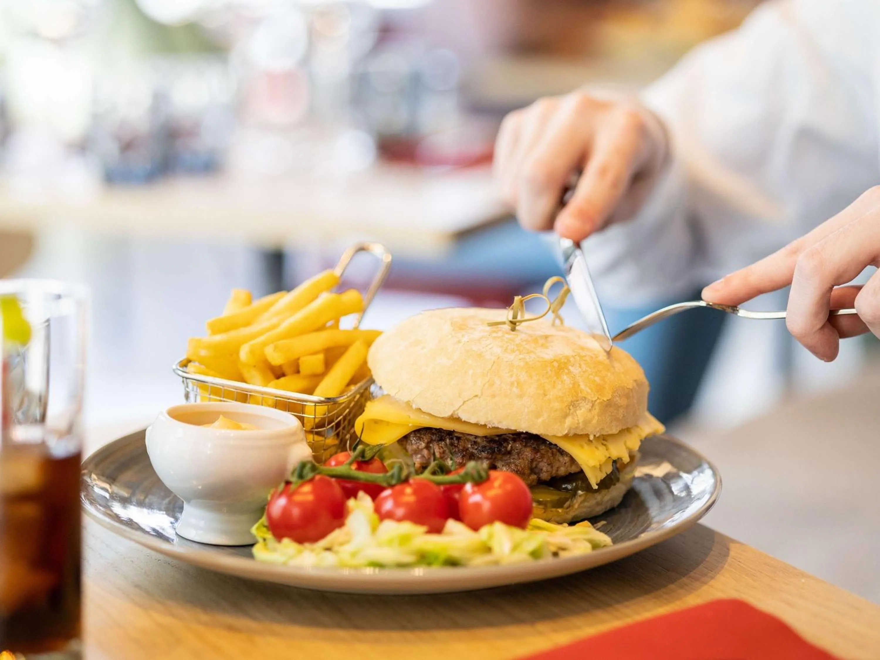 Restaurant/places to eat in Hotel Novotel Brussels Off Grand Place