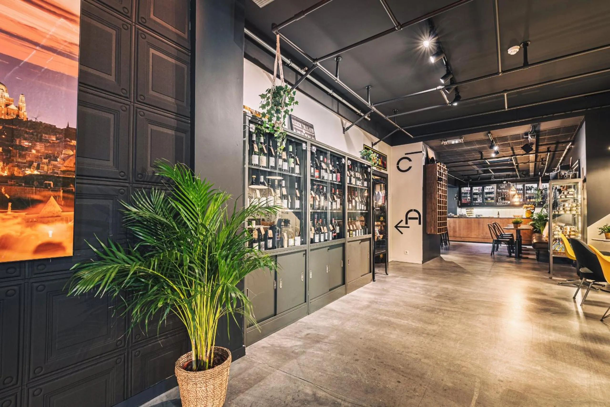 Living room in Zoom Hotel