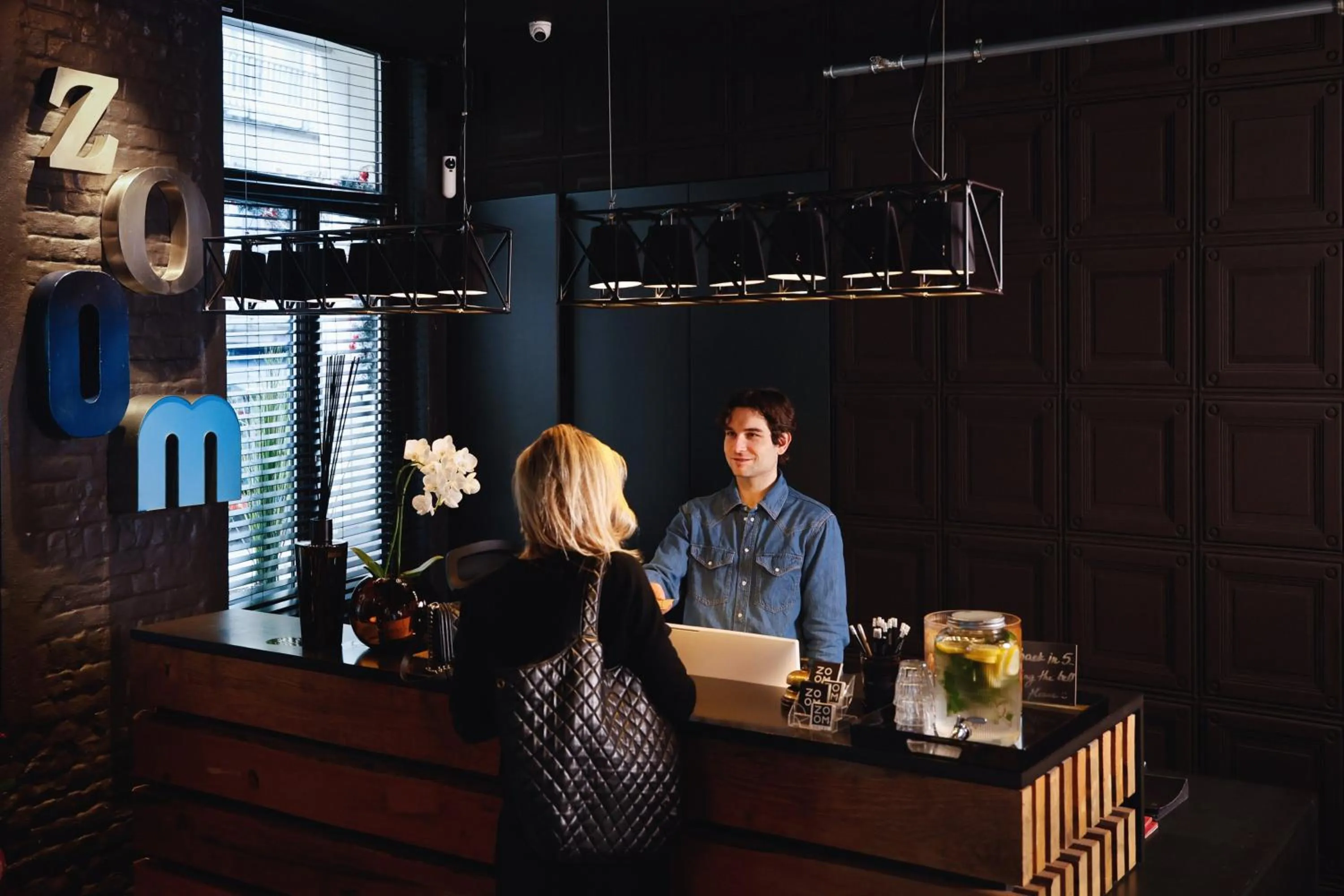 Lobby or reception in Zoom Hotel