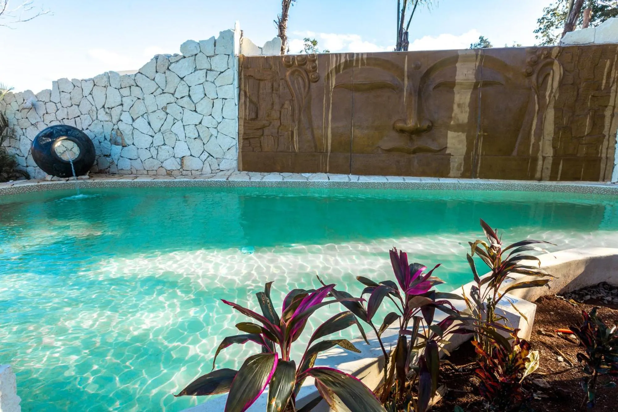 Swimming pool in Serenity Authentic Glamping Tulum