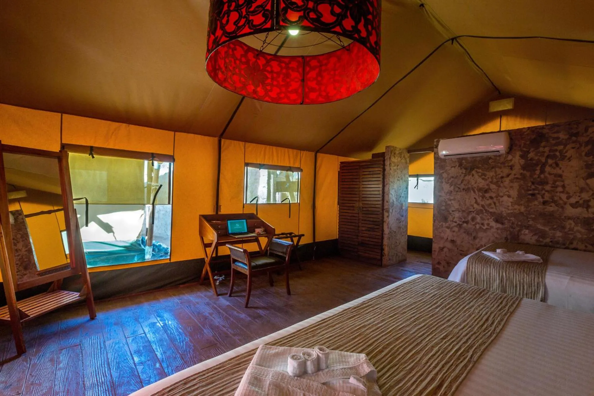 Bedroom, Bed in Serenity Authentic Glamping Tulum