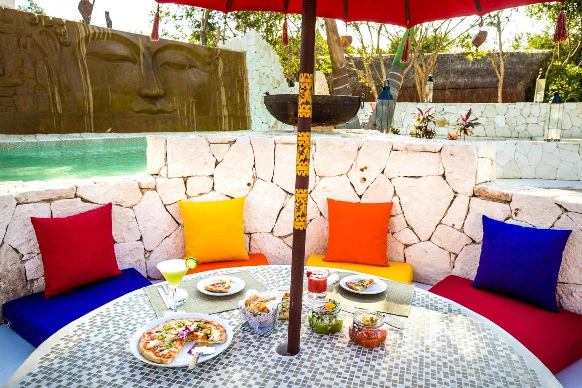 Meals in Serenity Authentic Glamping Tulum