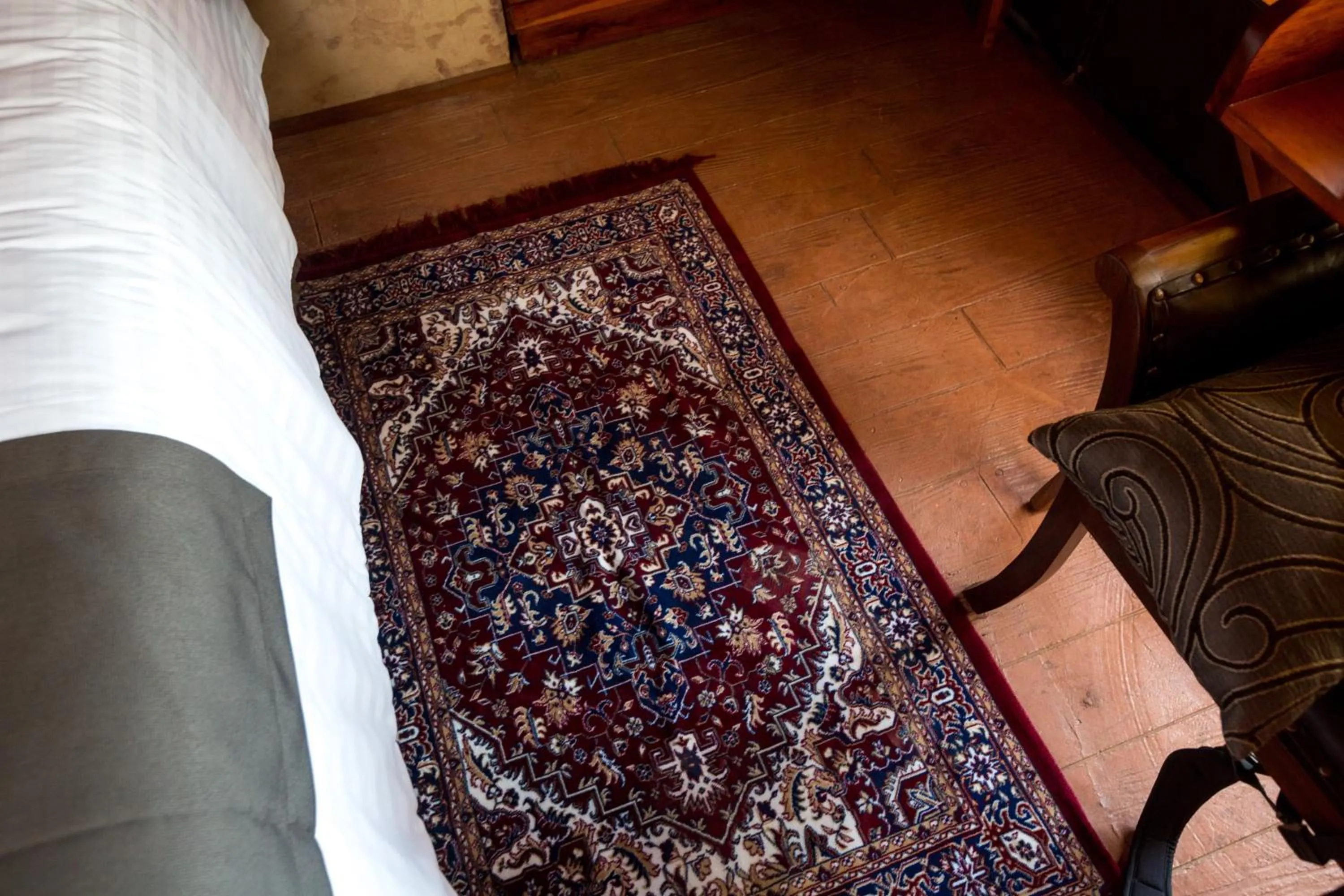 Seating area in Serenity Authentic Glamping Tulum