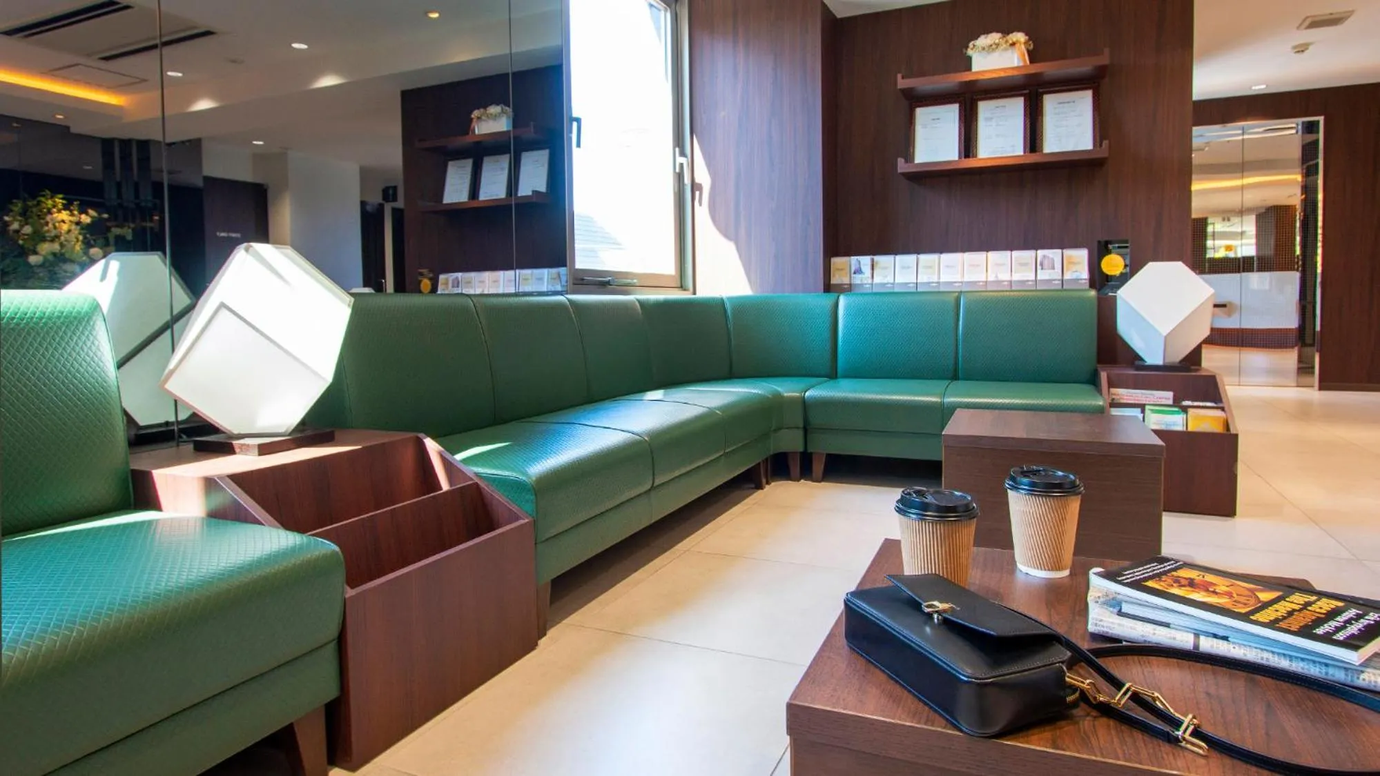 Lobby or reception in Hotel New Gaea Domemae