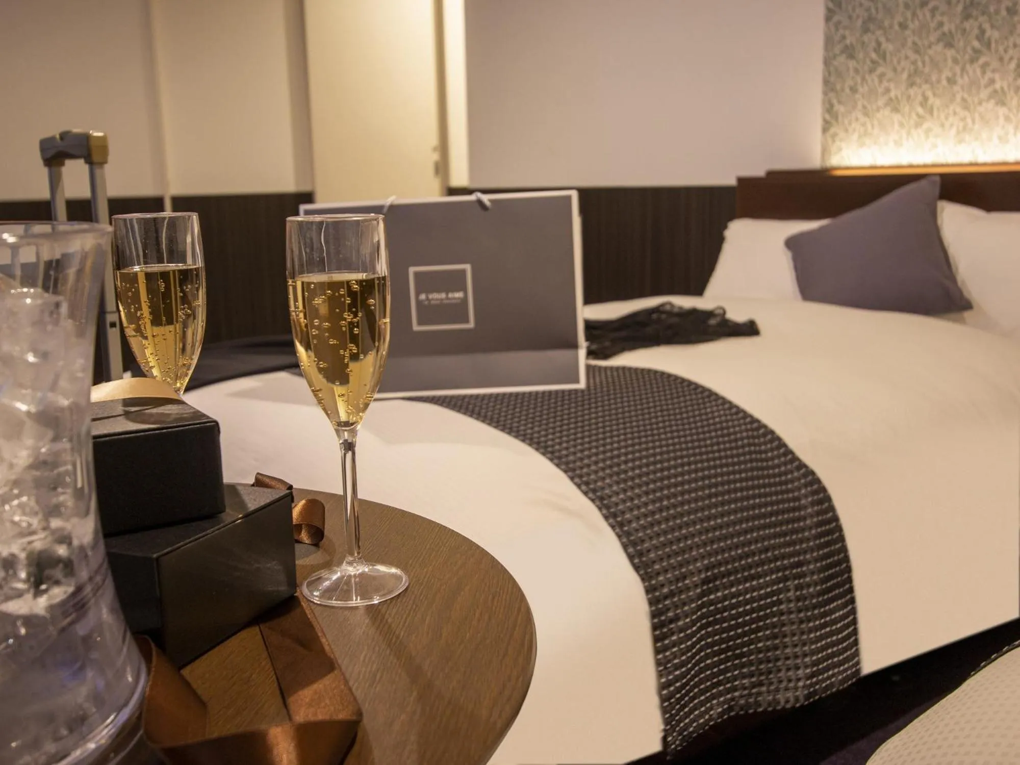 Photo of the whole room, Bed in Hotel New Gaea Domemae