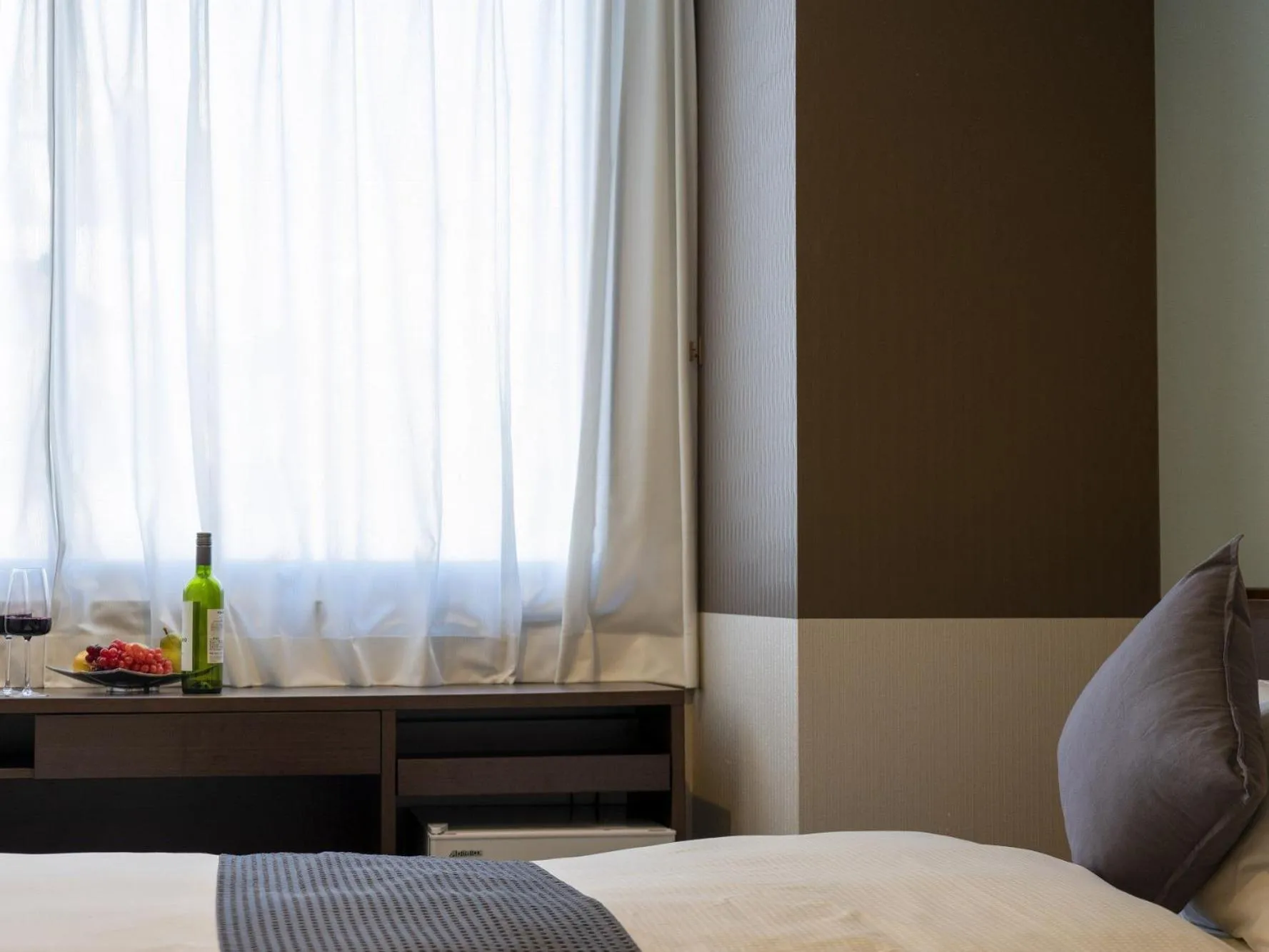 Photo of the whole room, Bed in Hotel New Gaea Domemae