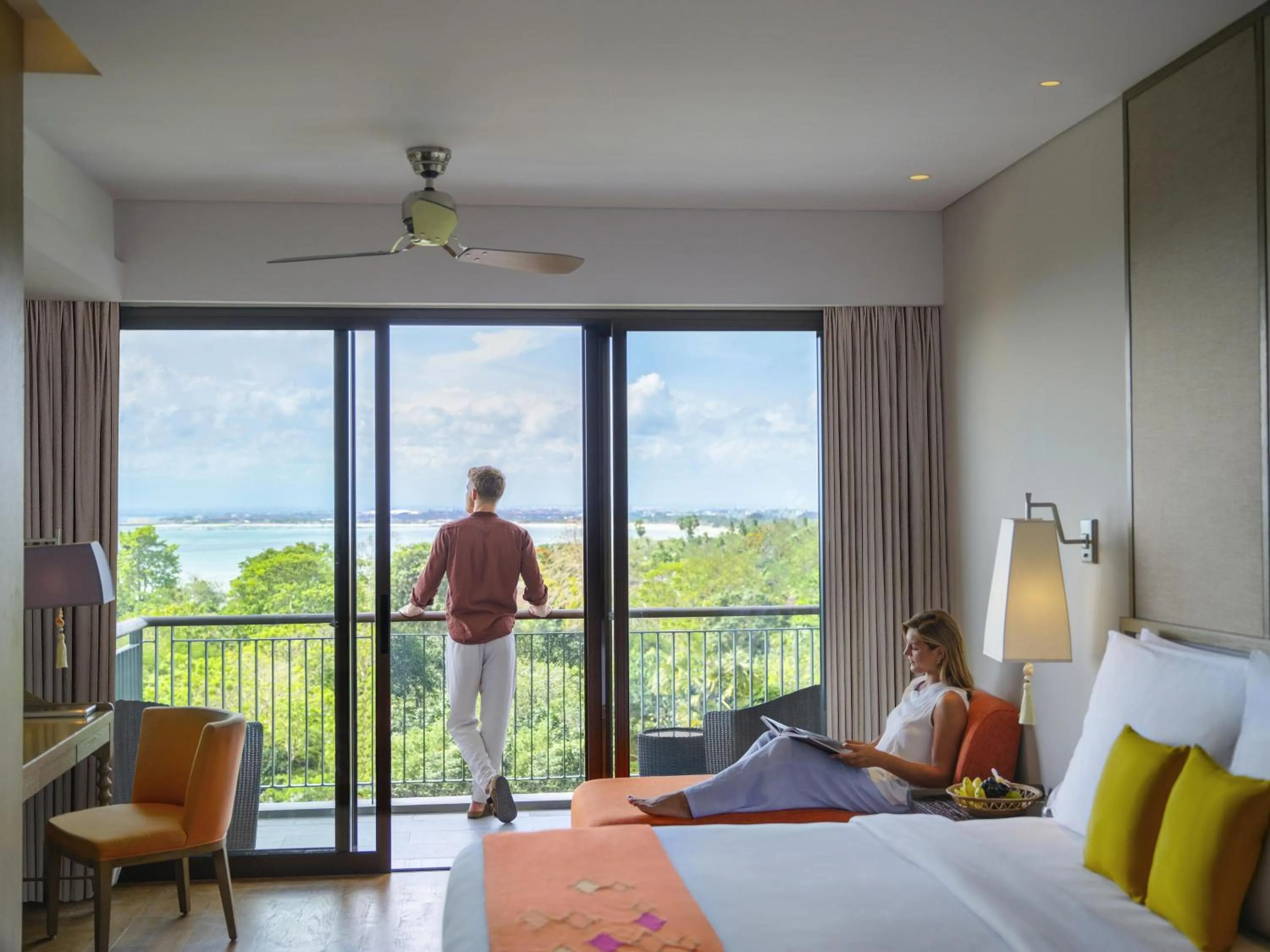 Bedroom, Bed in Mövenpick Resort & Spa Jimbaran Bali