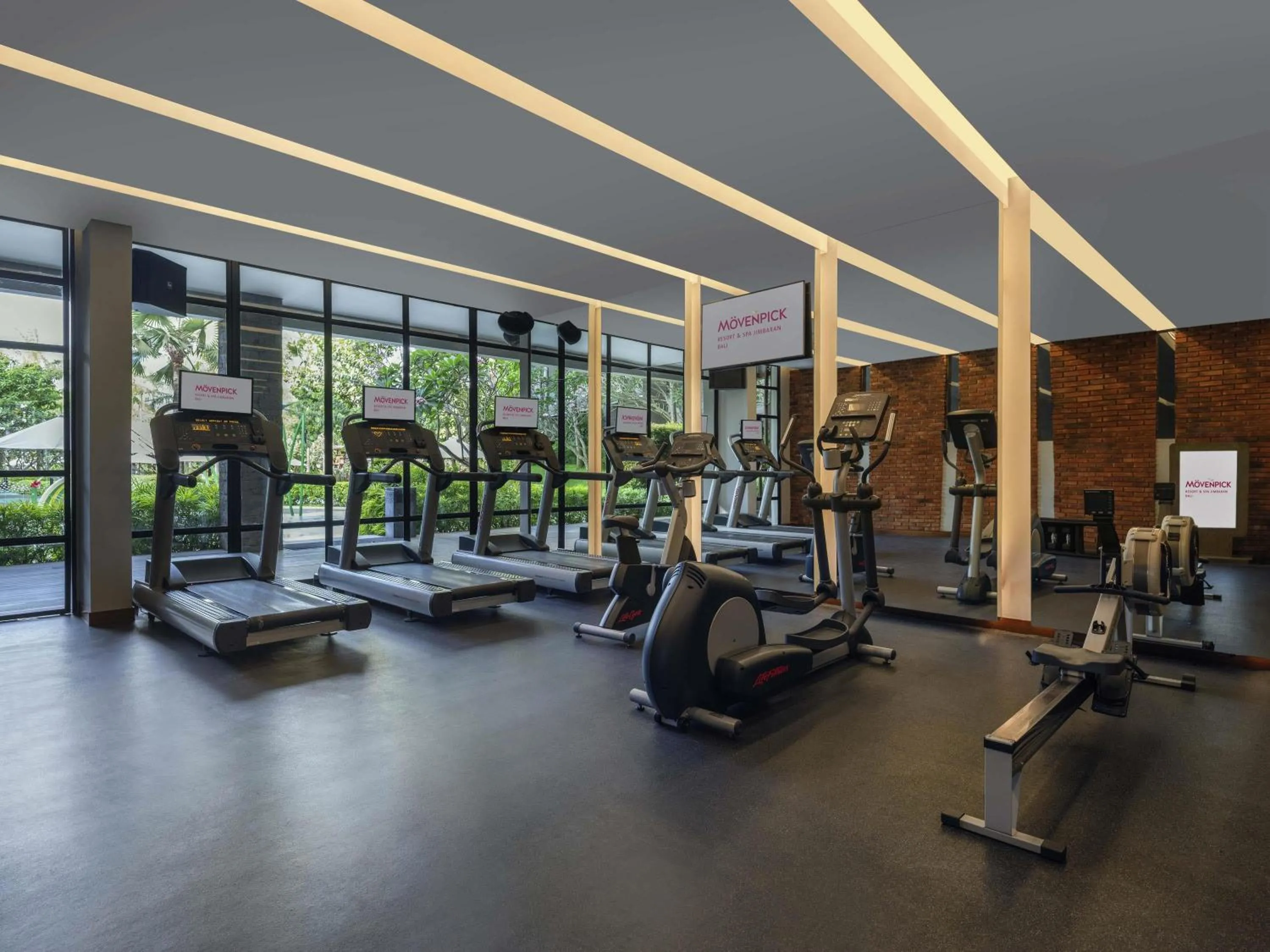 Fitness centre/facilities in Mövenpick Resort & Spa Jimbaran Bali