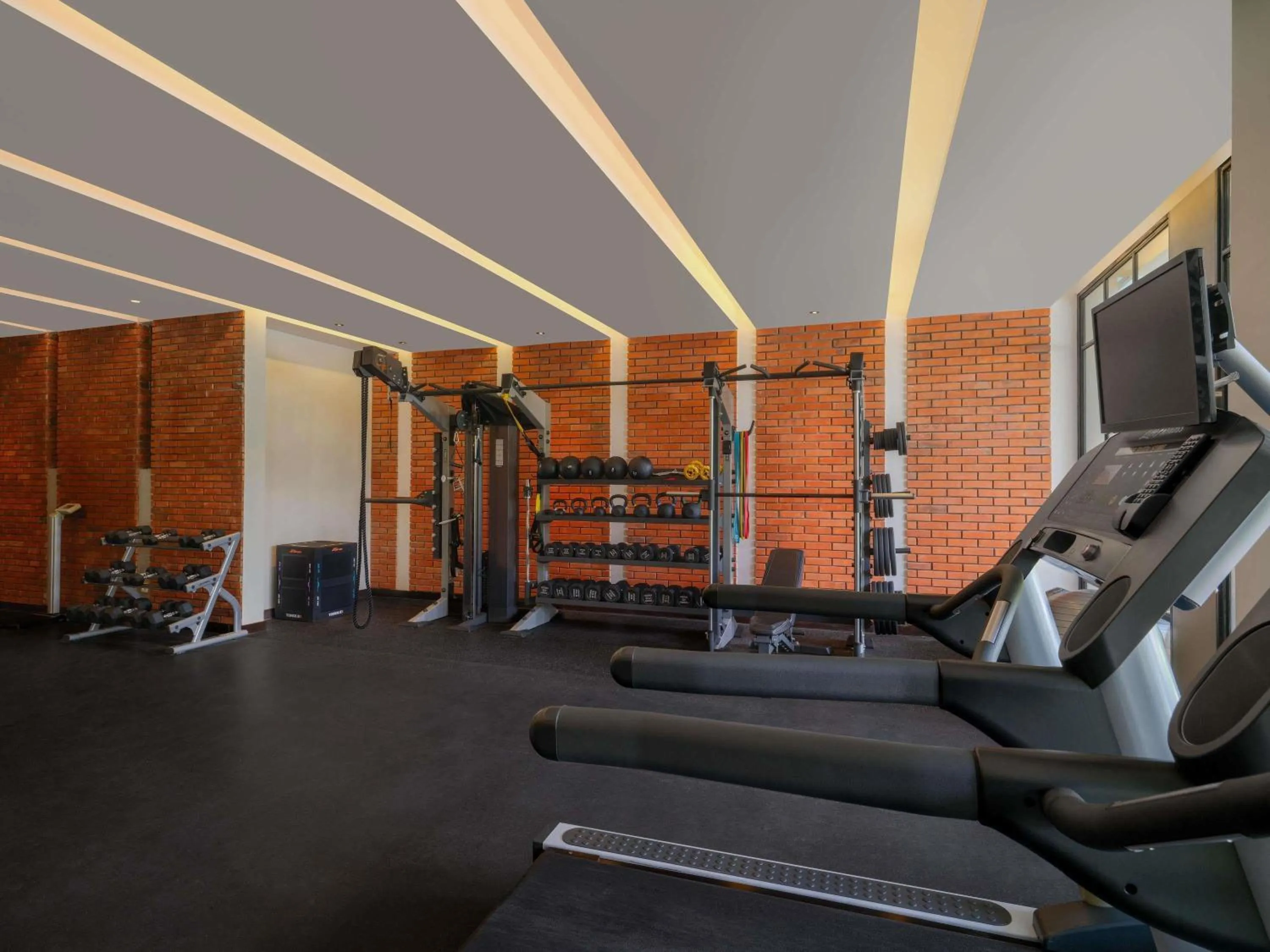 Fitness centre/facilities in Mövenpick Resort & Spa Jimbaran Bali