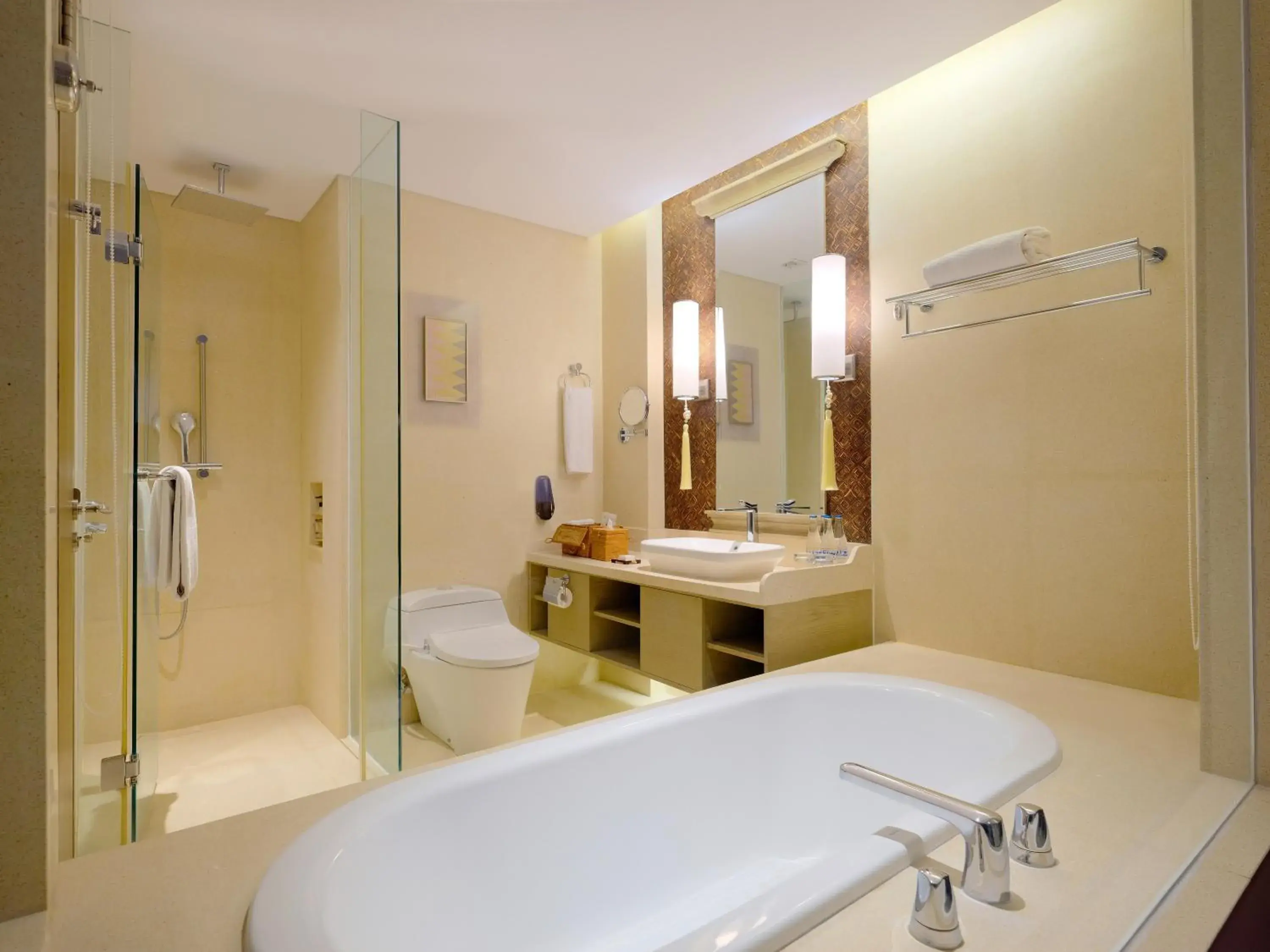 Family Duplex Room with Pool View in Mövenpick Resort & Spa Jimbaran Bali Family Duplex Room with Pool View in Mövenpick Resort & Spa Jimbaran Bali