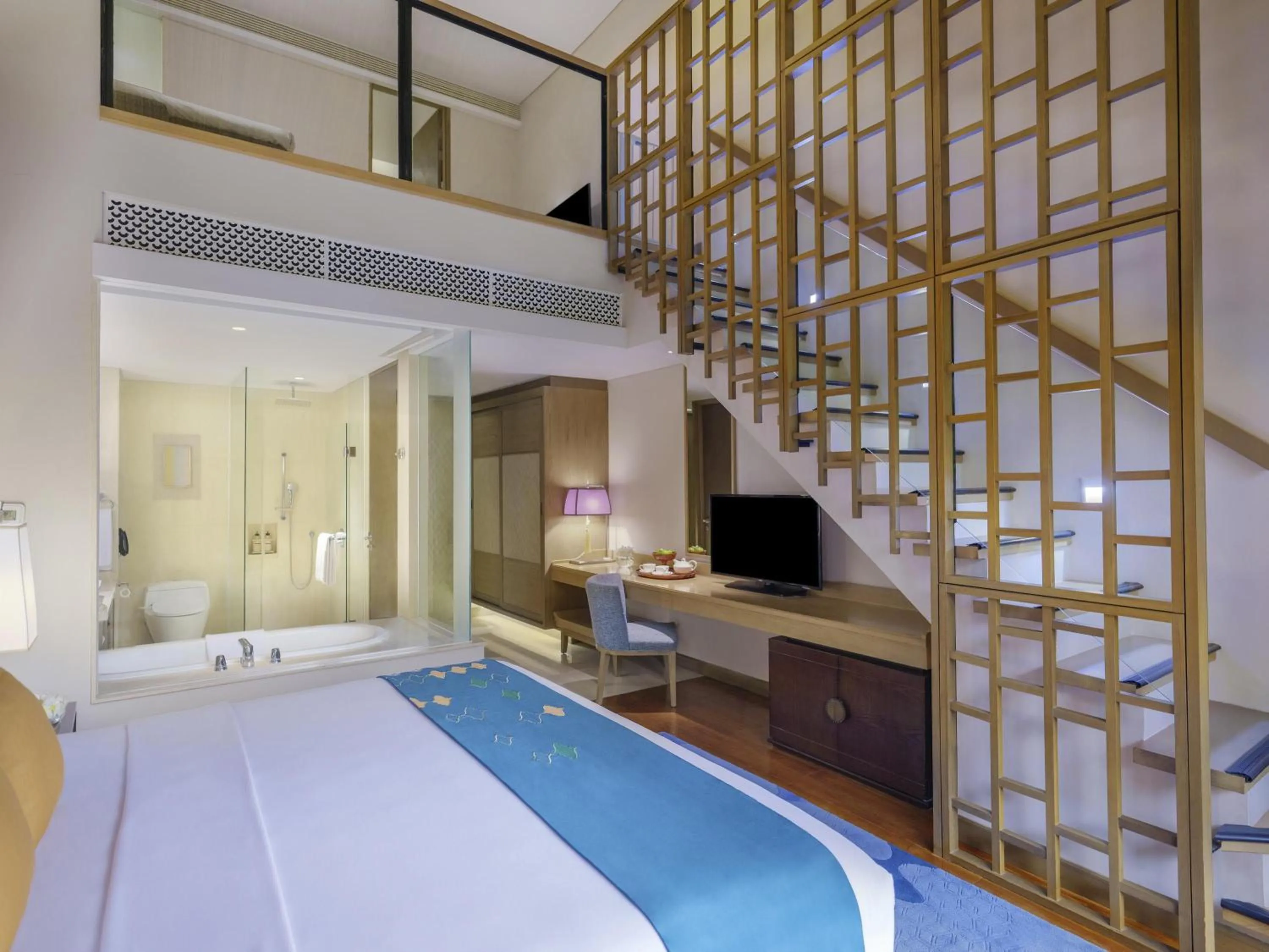 Bedroom, Bed in Mövenpick Resort & Spa Jimbaran Bali