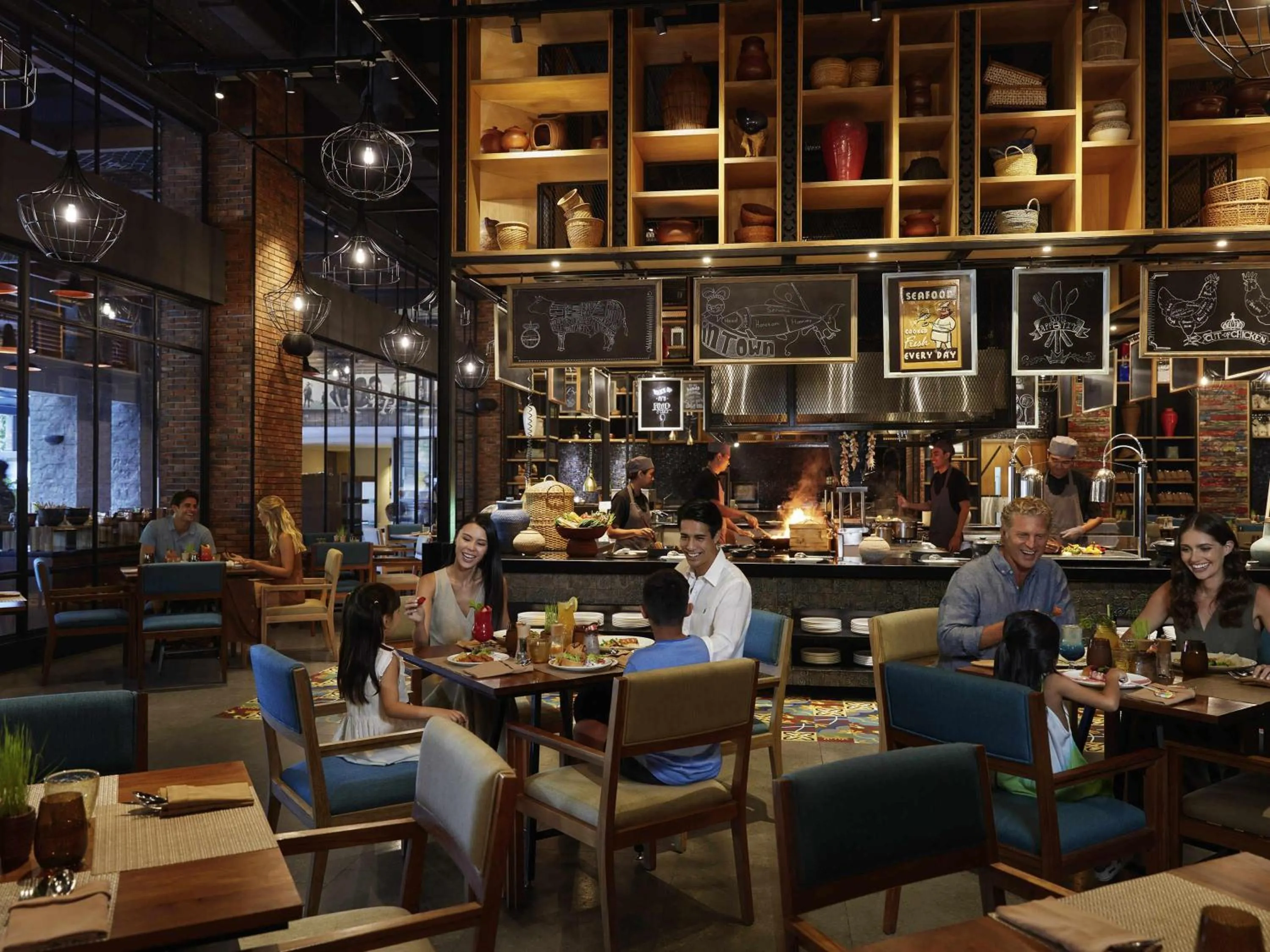 Restaurant/places to eat in Mövenpick Resort & Spa Jimbaran Bali