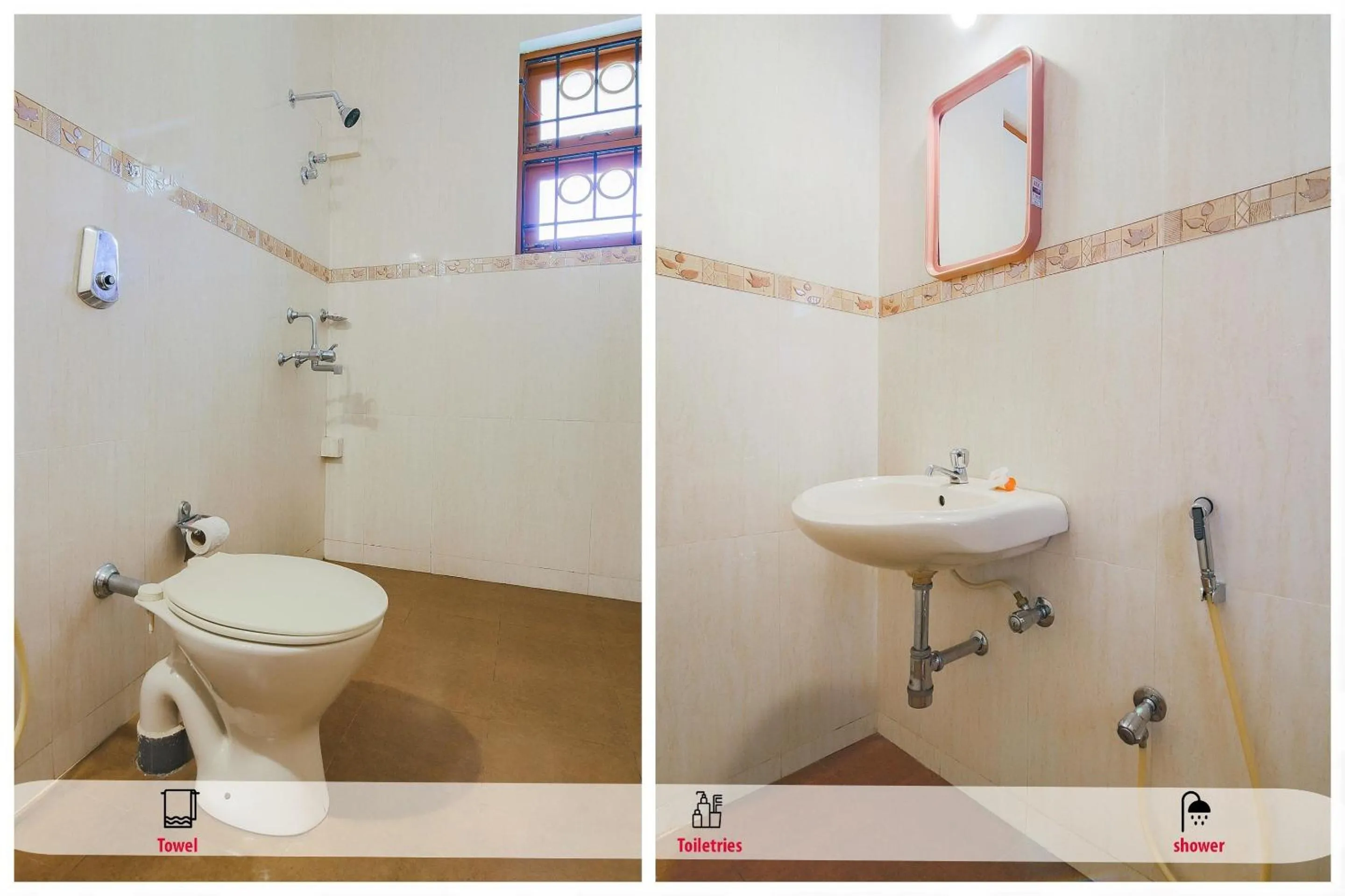 Bathroom in Super Hotel O The Goan Courtyard