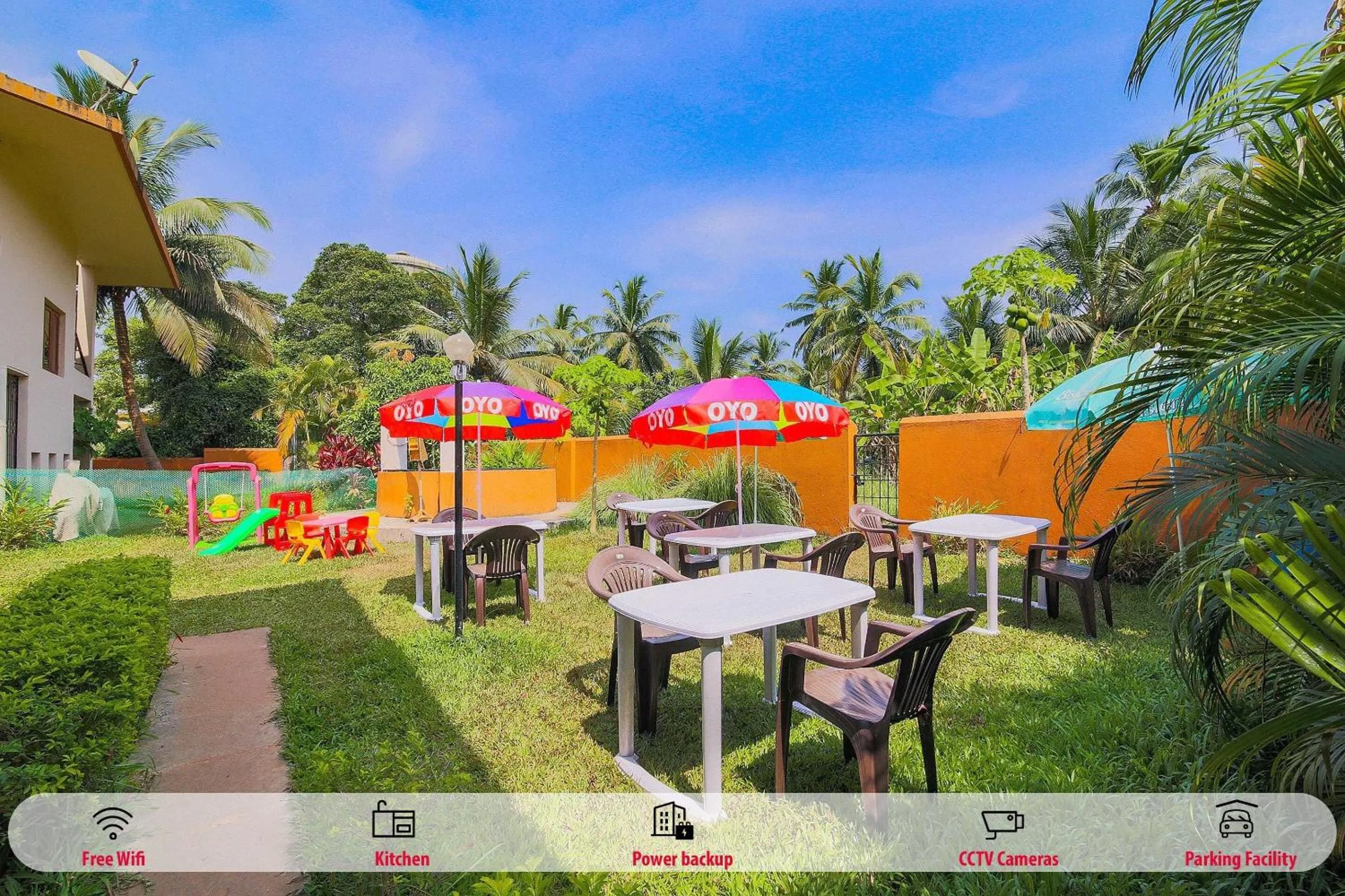 Facade/entrance in Super Hotel O The Goan Courtyard