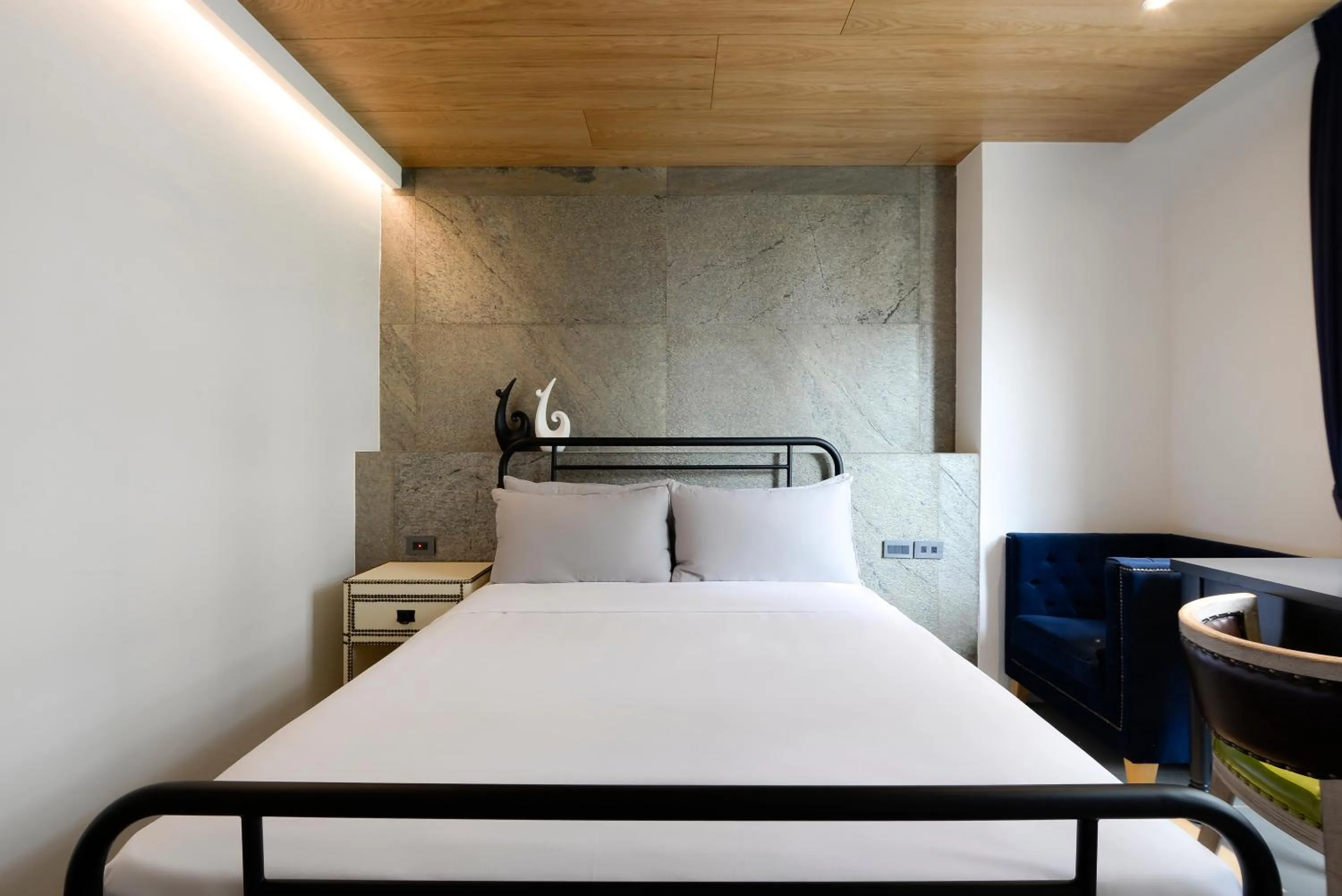 Bed in Taichung Amour Hotel