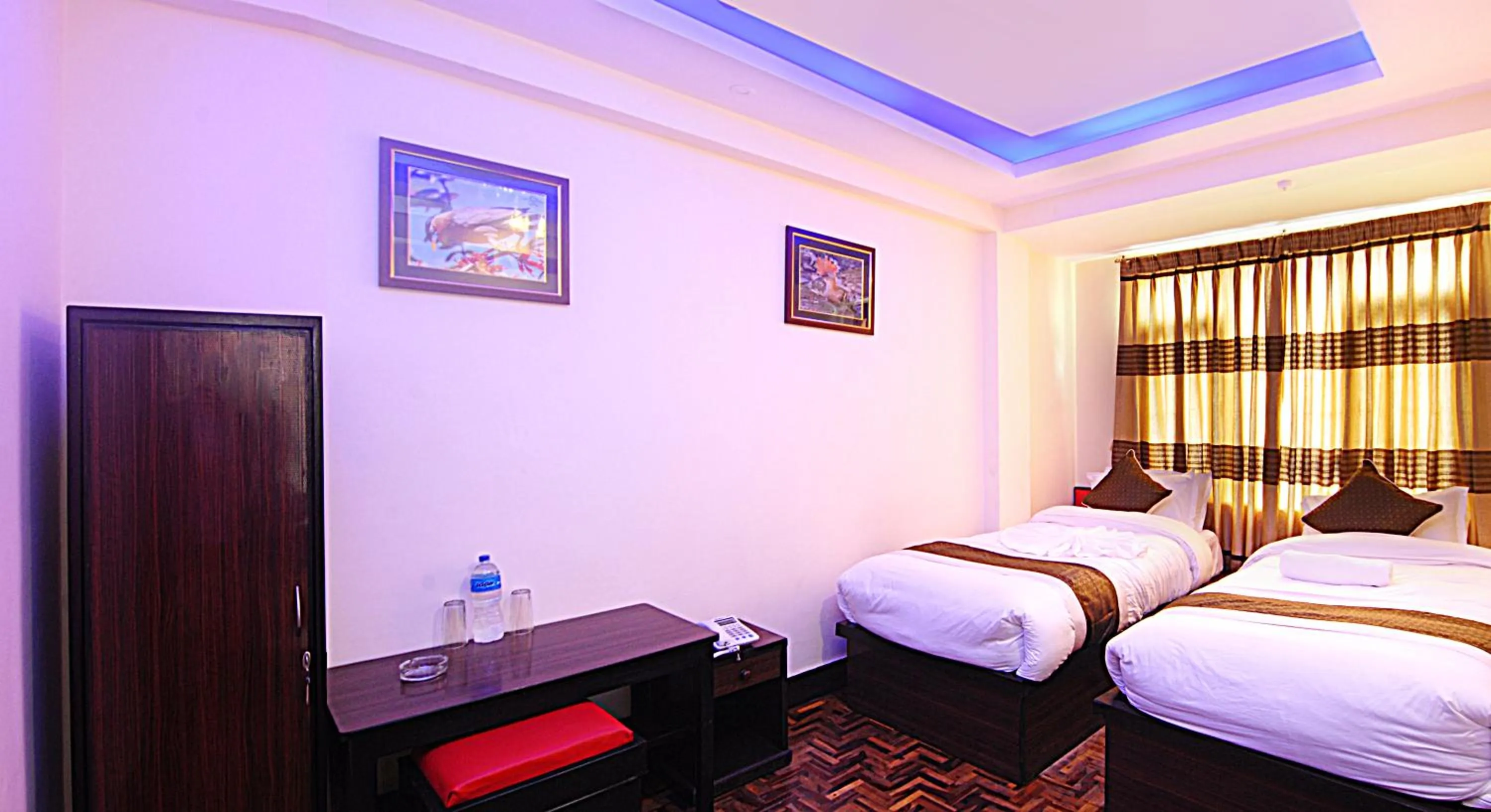 Bed in Hotel Gallery Nepal