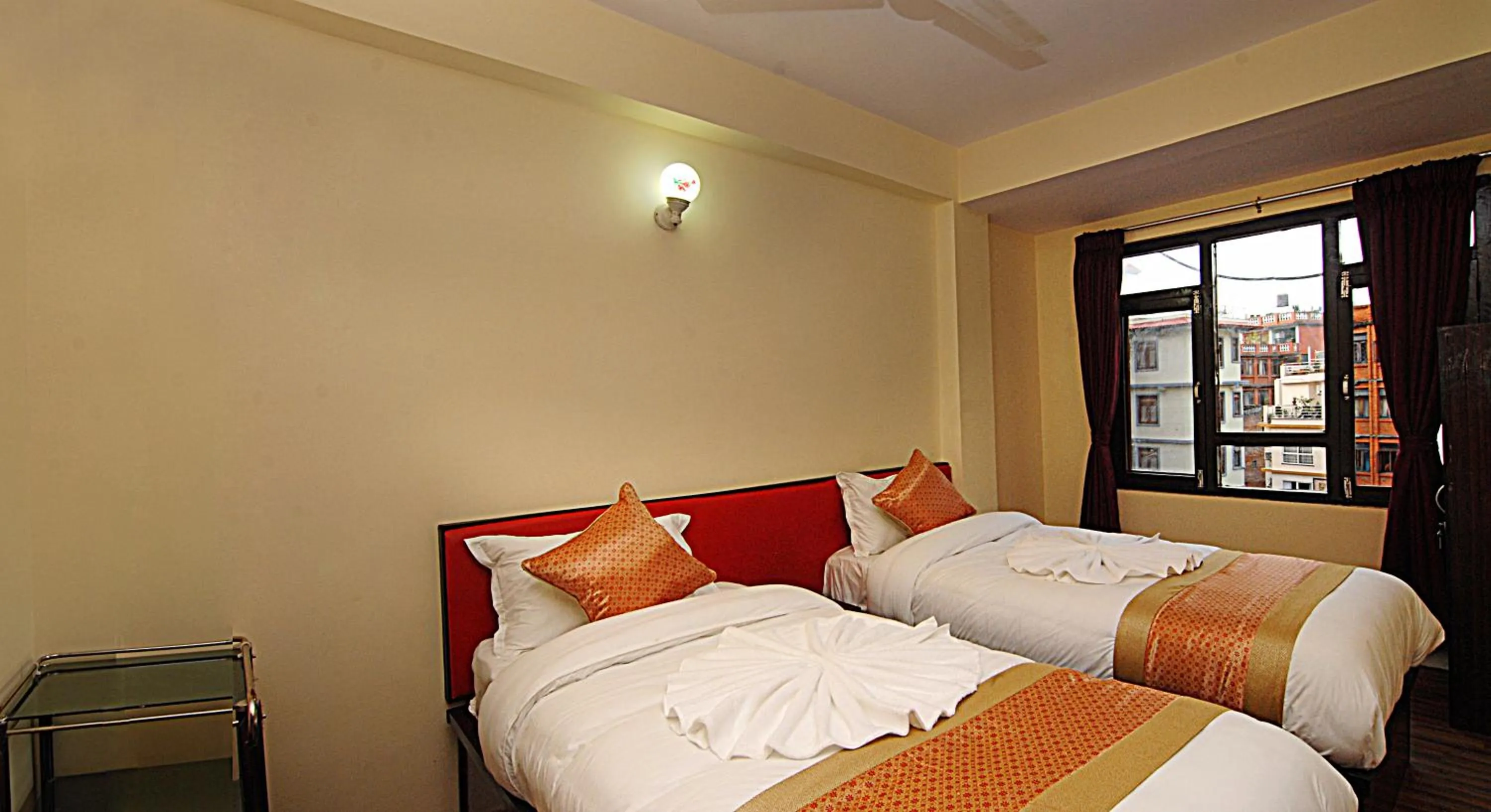 Bed in Hotel Gallery Nepal