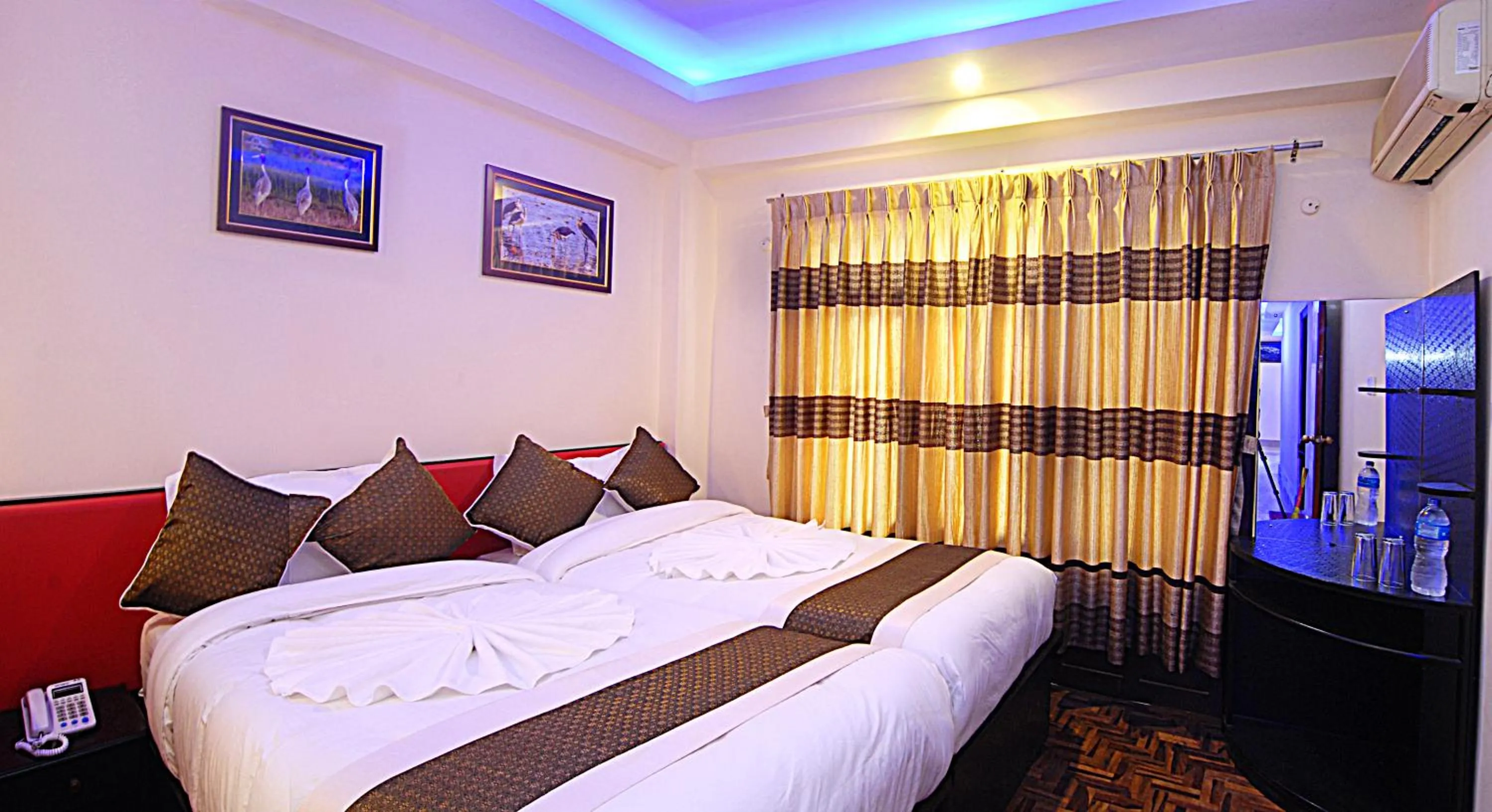 Bed in Hotel Gallery Nepal