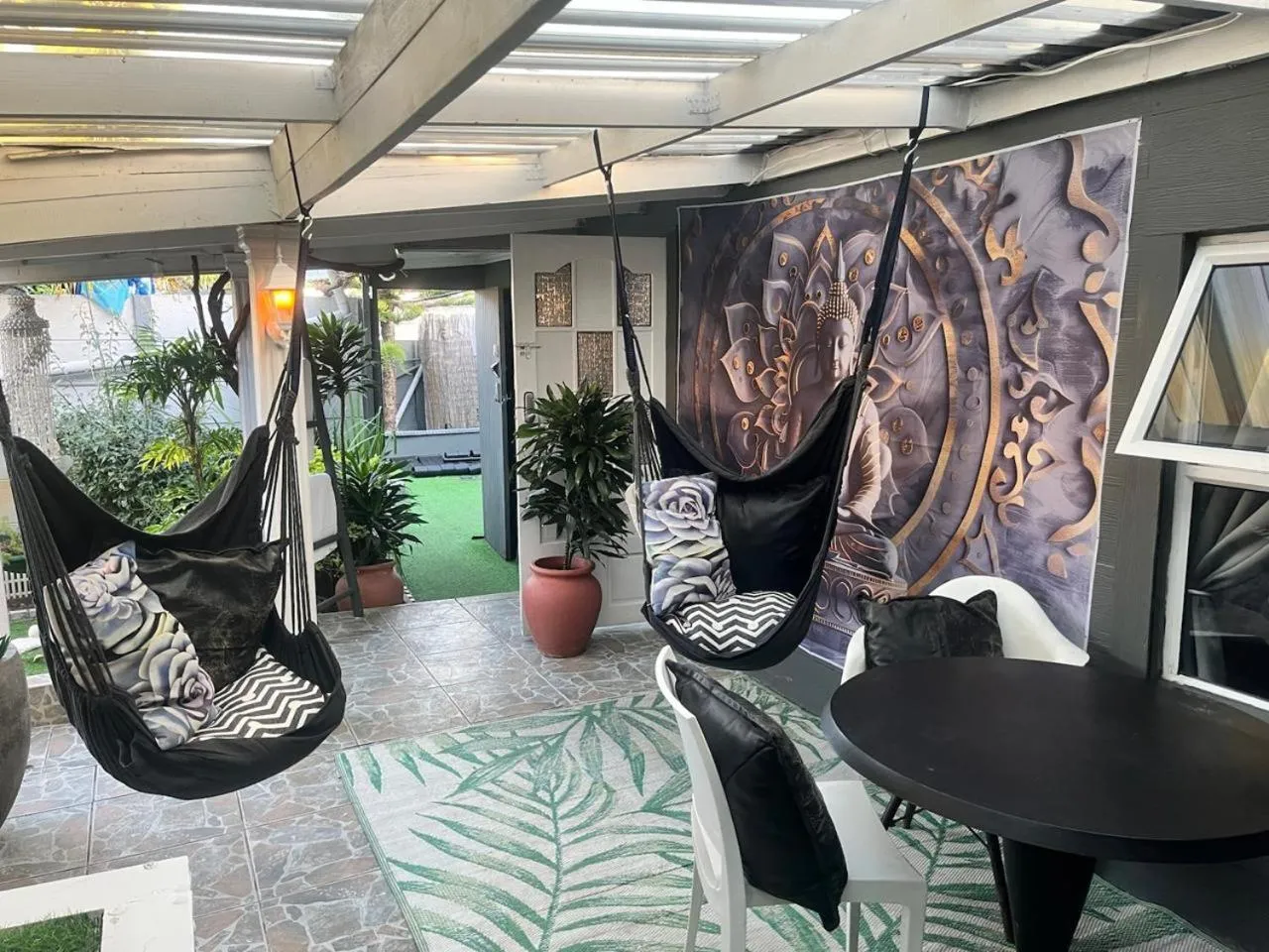 Garden in Mitchell's Guesthouse