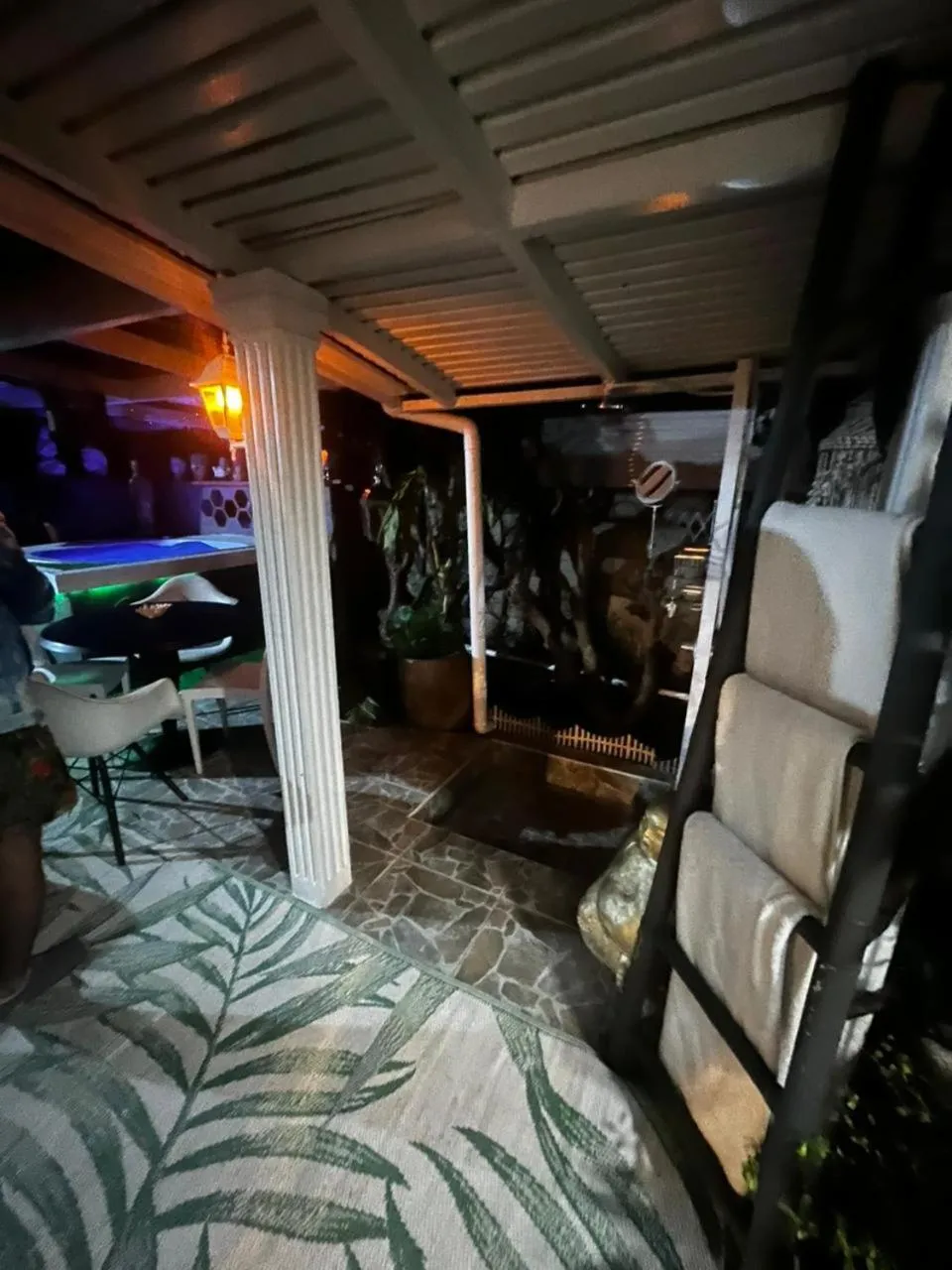 Patio in Mitchell's Guesthouse