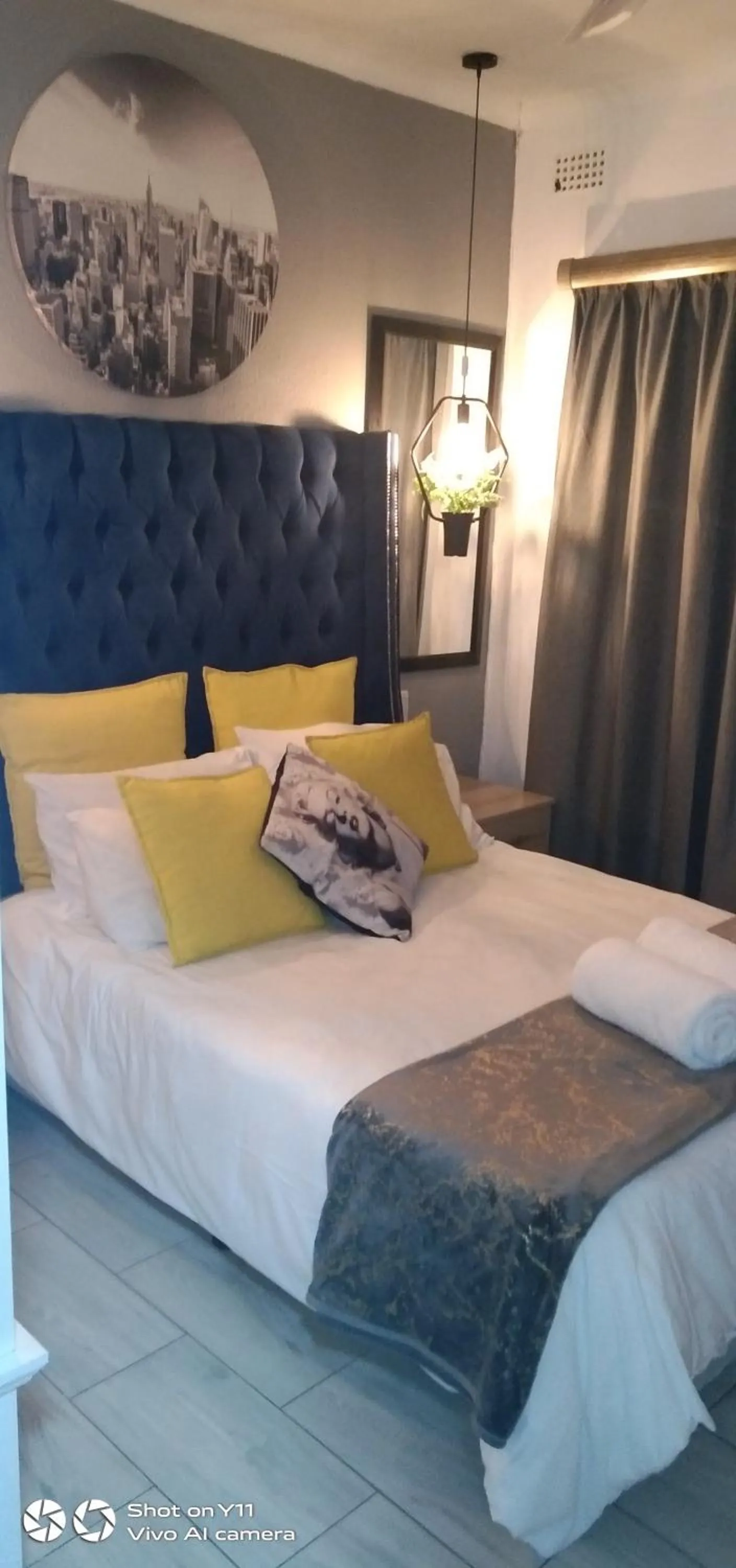 Bed in Mitchell's Guesthouse