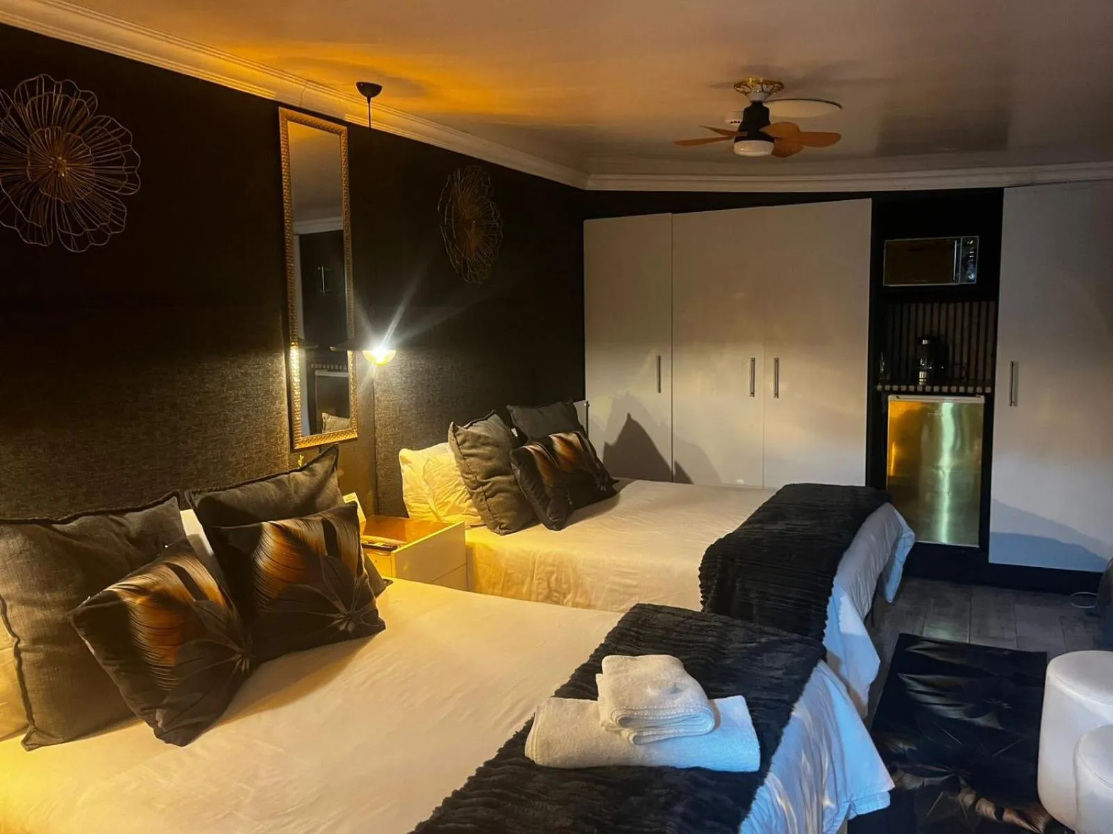 Bed in Mitchell's Guesthouse