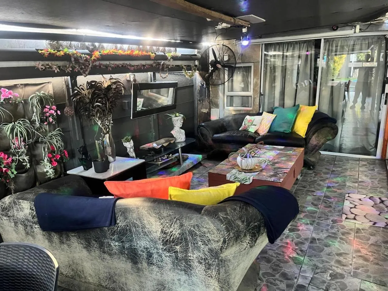 Living room in Mitchell's Guesthouse