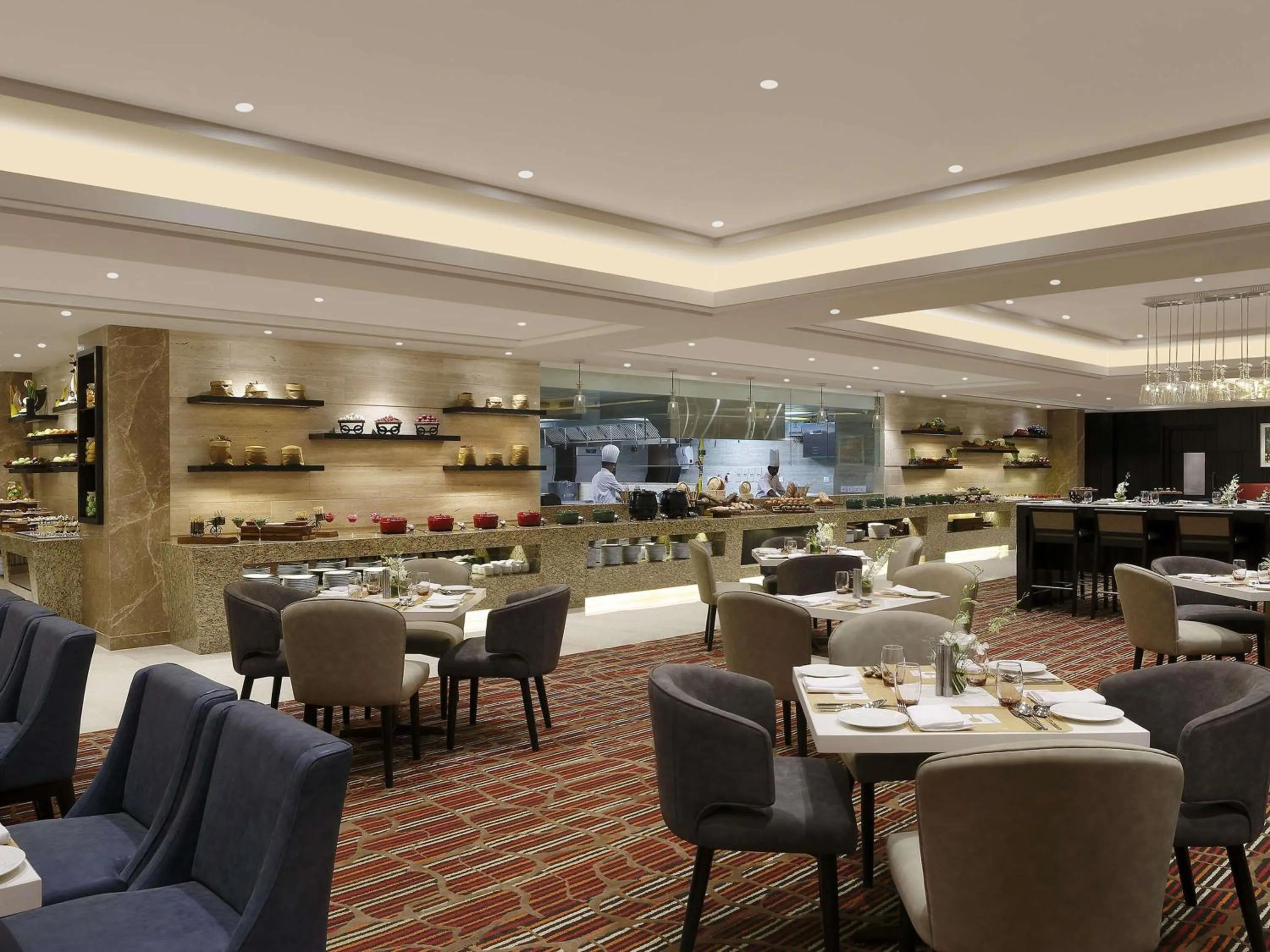 Restaurant/places to eat in Novotel Lucknow Gomti Nagar