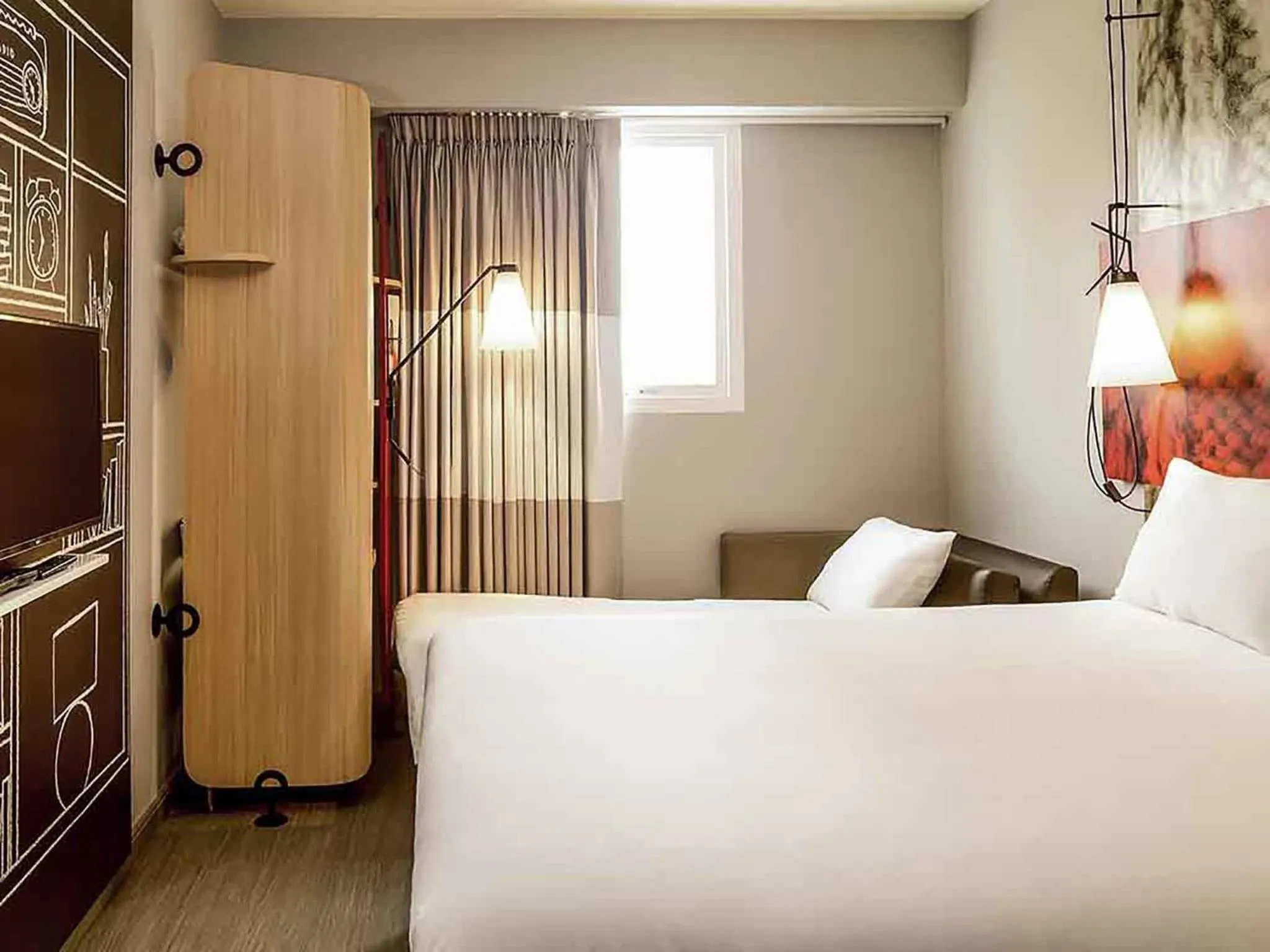 Bedroom, Bed in ibis Lima Reducto Miraflores