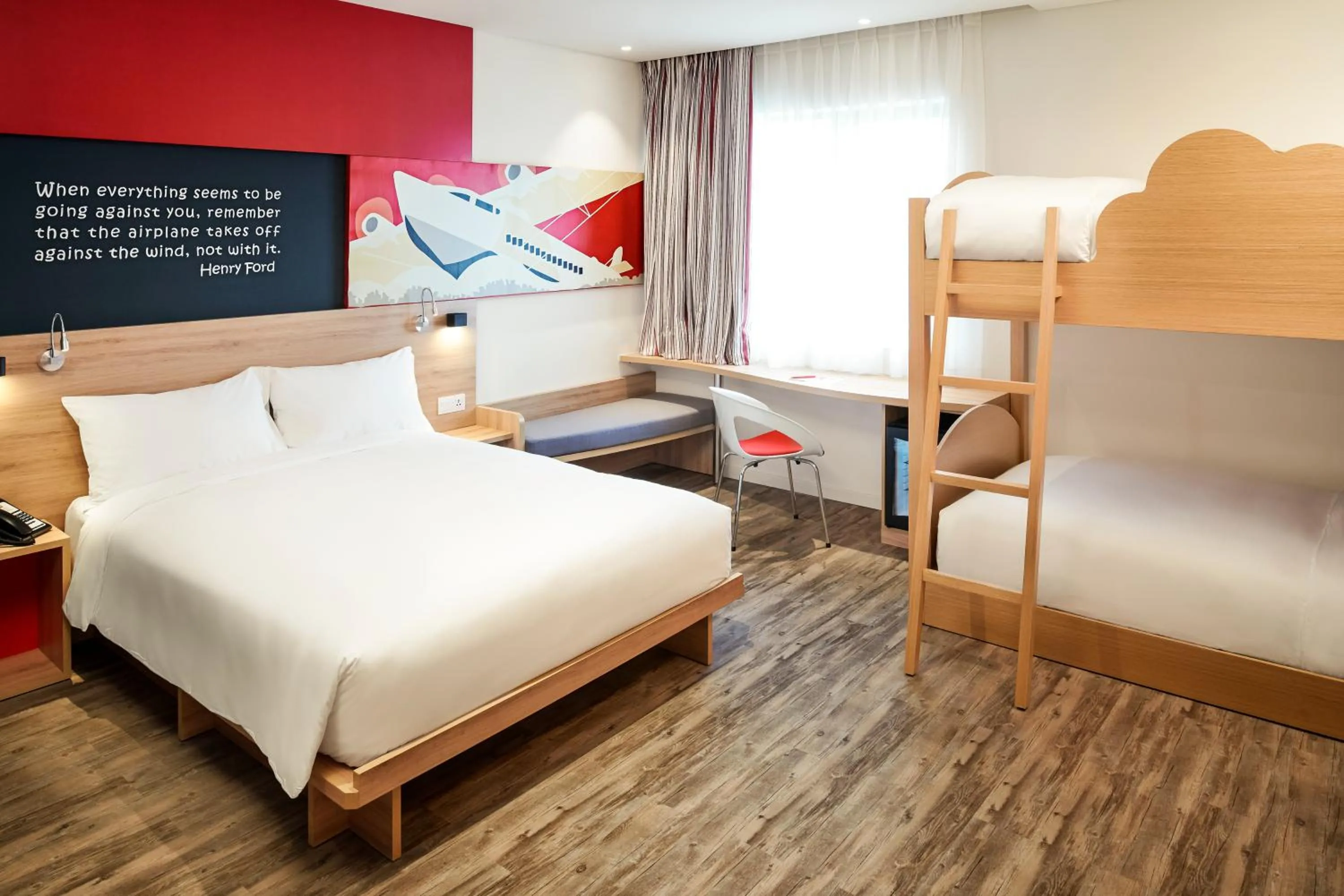 Family, Bed in Ibis Saigon Airport