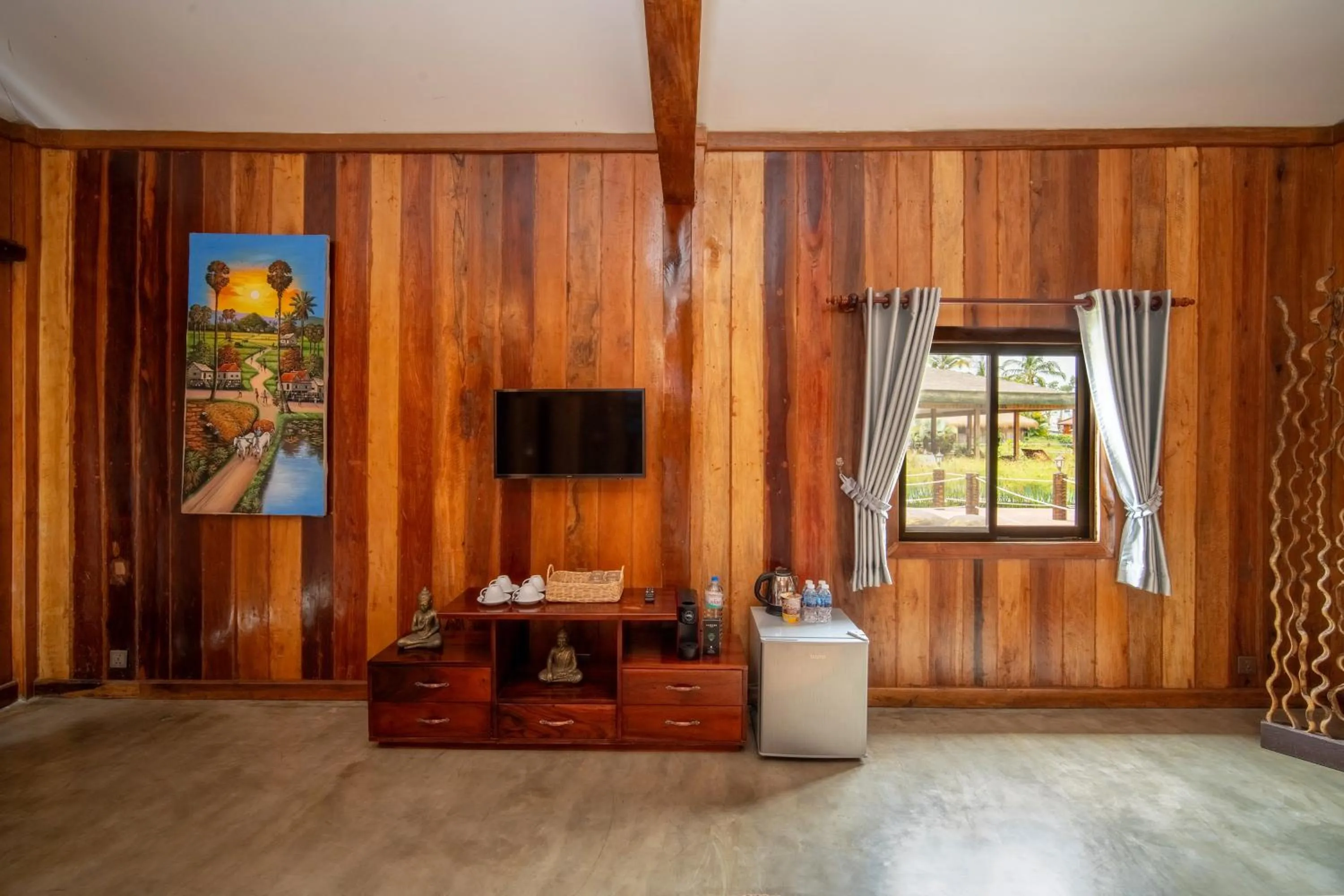 Living room in Authentic Khmer Village Resort