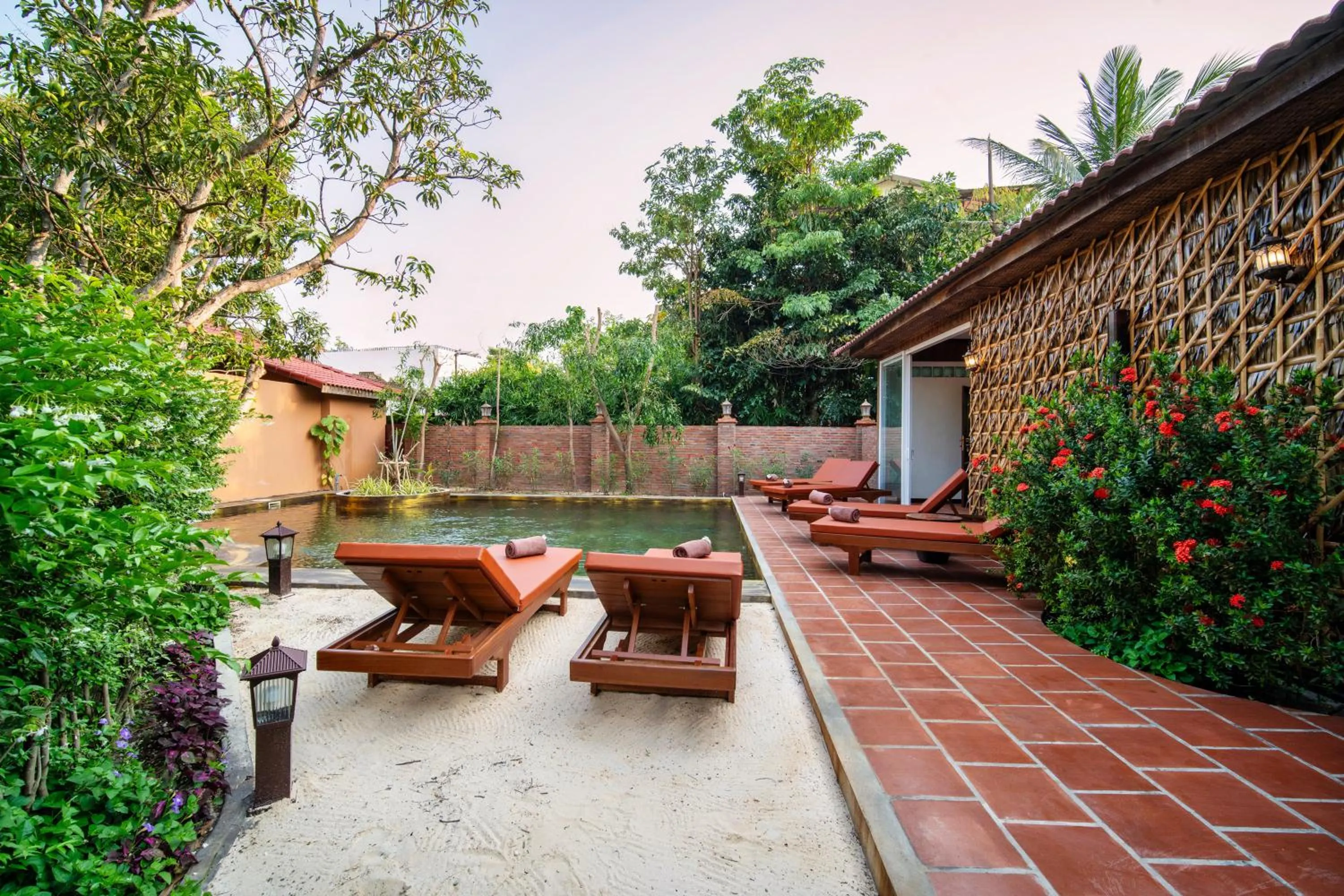 Swimming pool in Authentic Khmer Village Resort