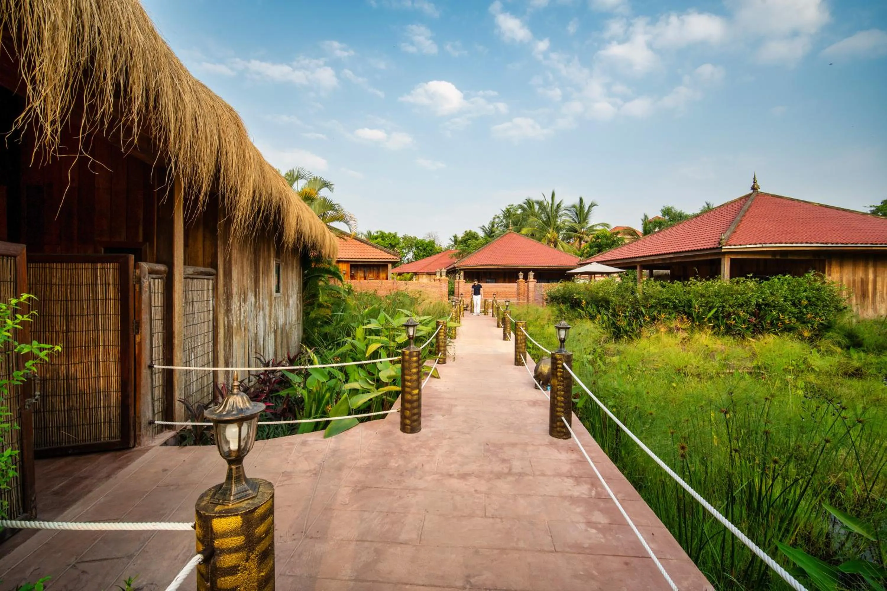 Property building in Authentic Khmer Village Resort