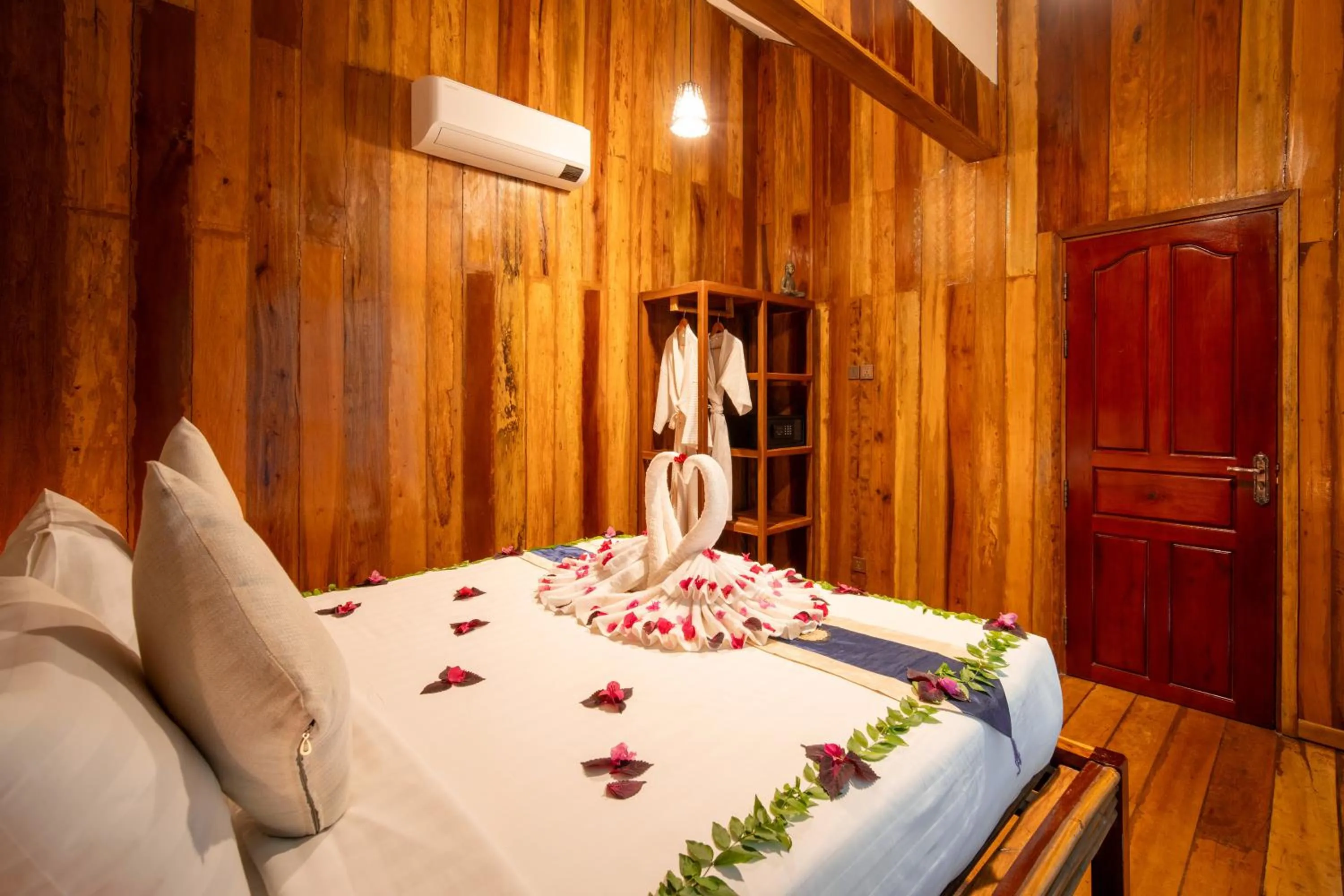 Bedroom, Bed in Authentic Khmer Village Resort