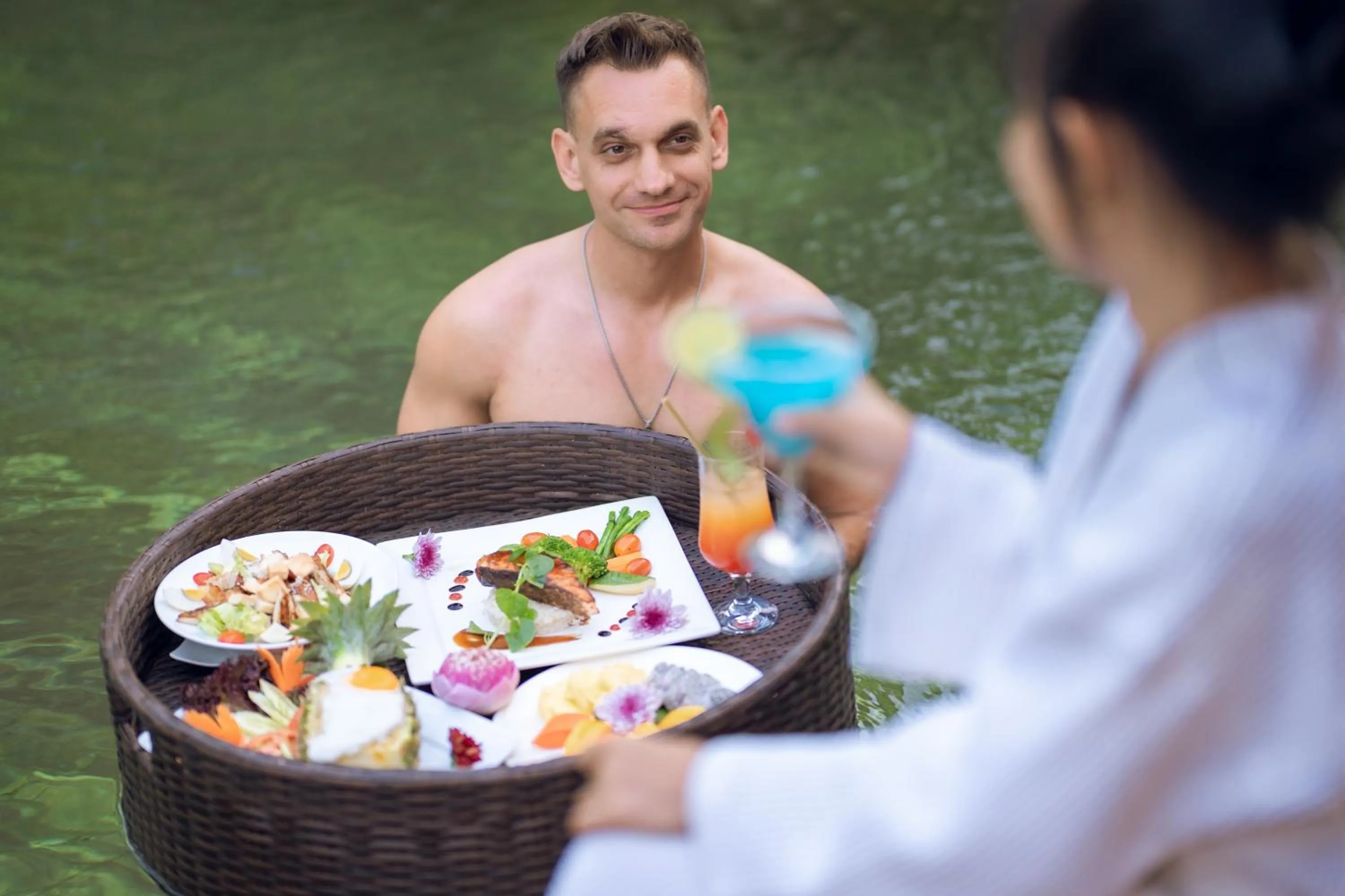 Food and drinks in Authentic Khmer Village Resort