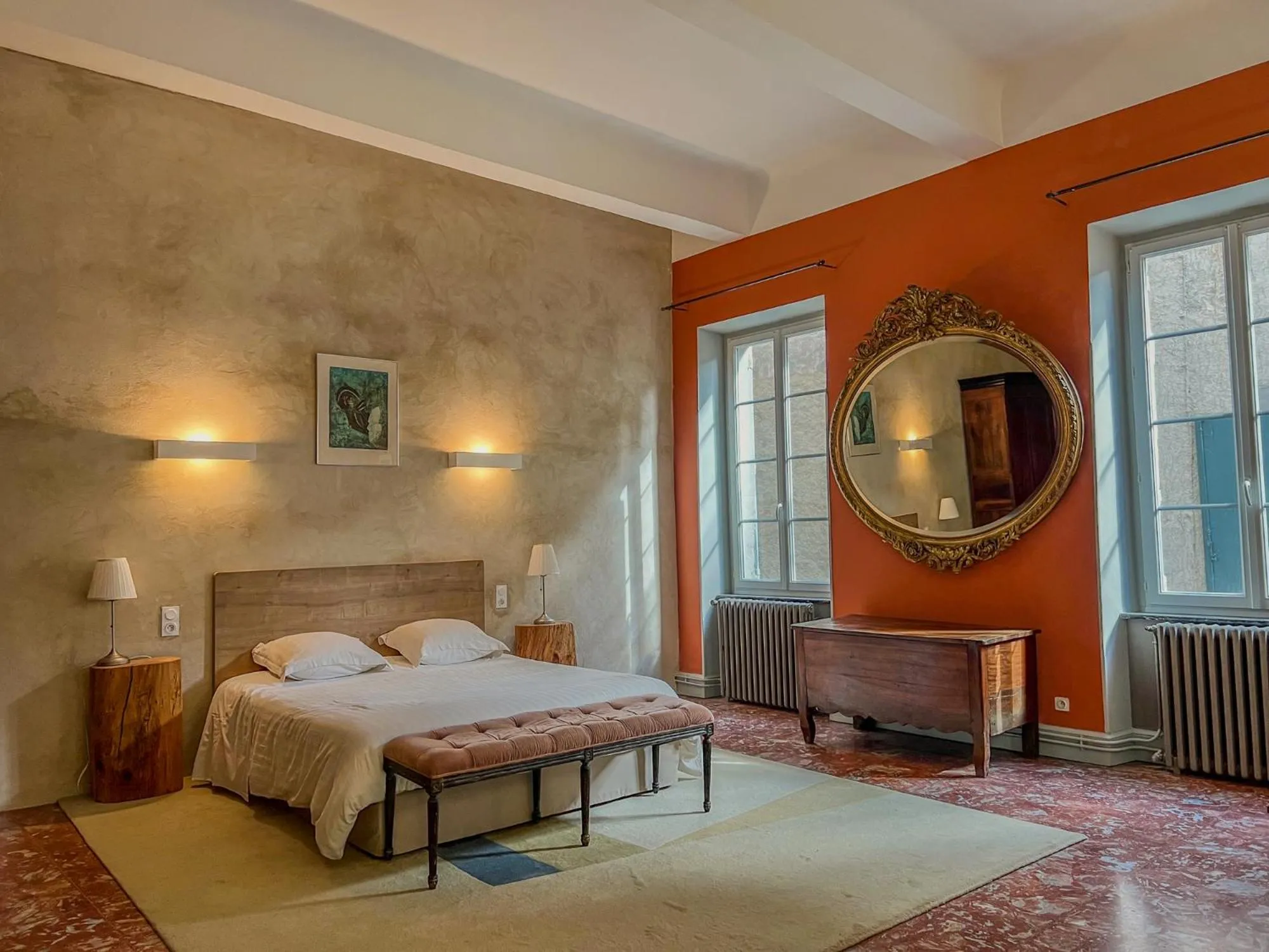 Bed in Hôtel d'Alibert