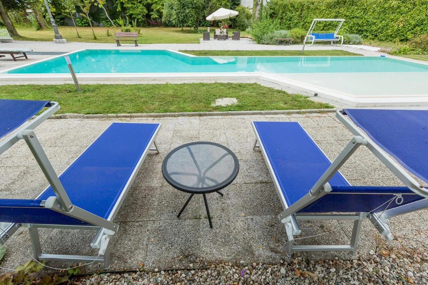 Swimming pool in Villa Berrettini