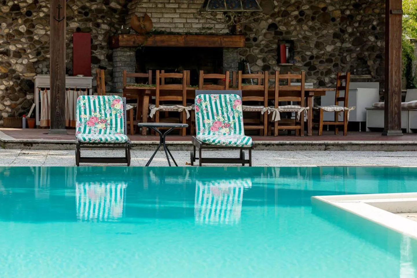 Swimming pool in Villa Berrettini