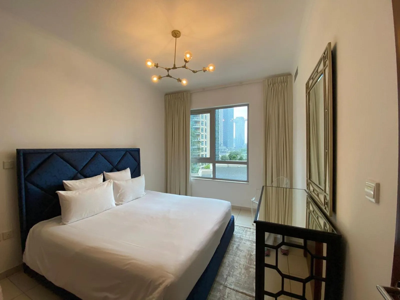 Bedroom, Bed in Dream Inn Apartments - Burj Residences Burj Khalifa View