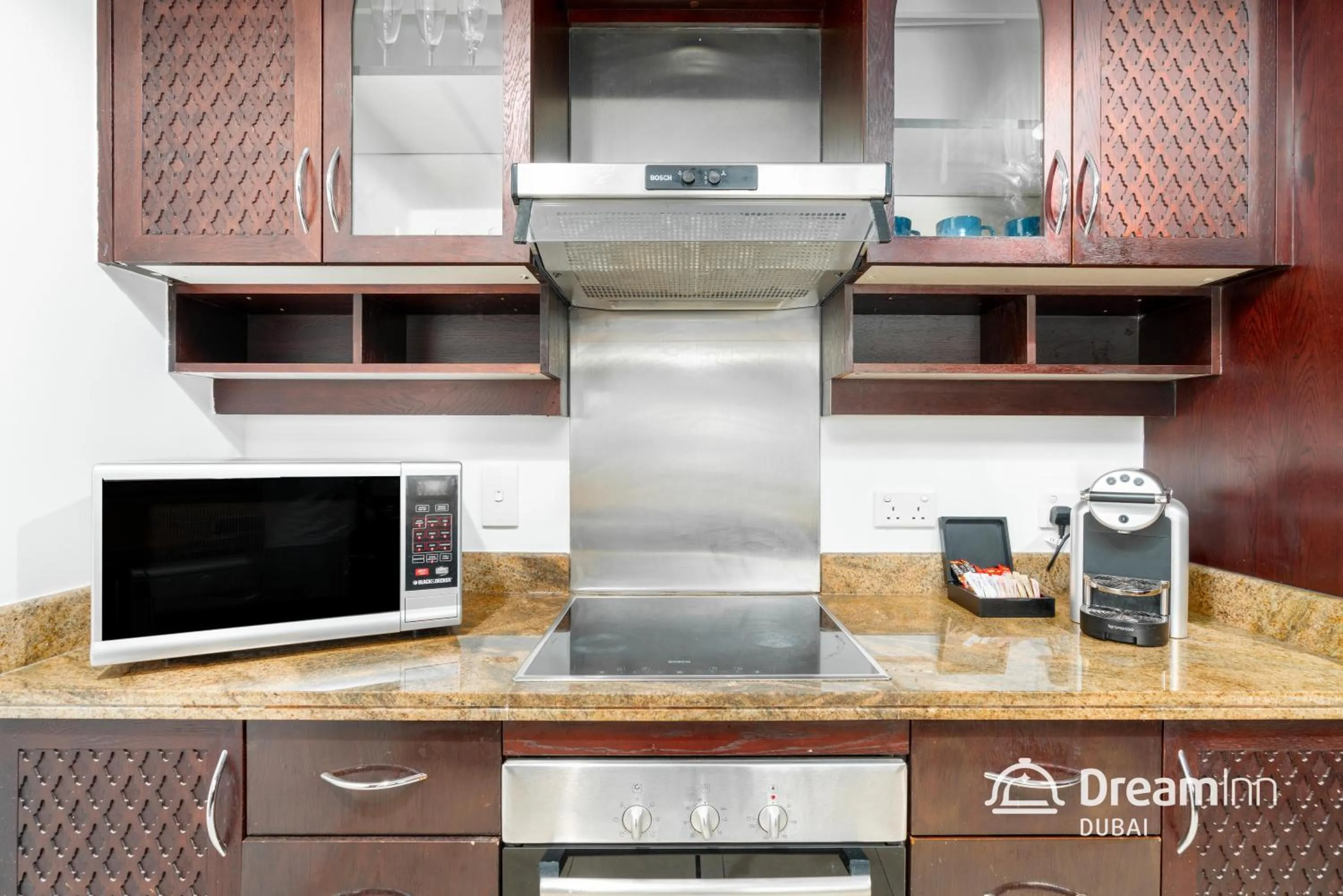 Kitchen or kitchenette in Dream Inn Apartments - Burj Residences Burj Khalifa View