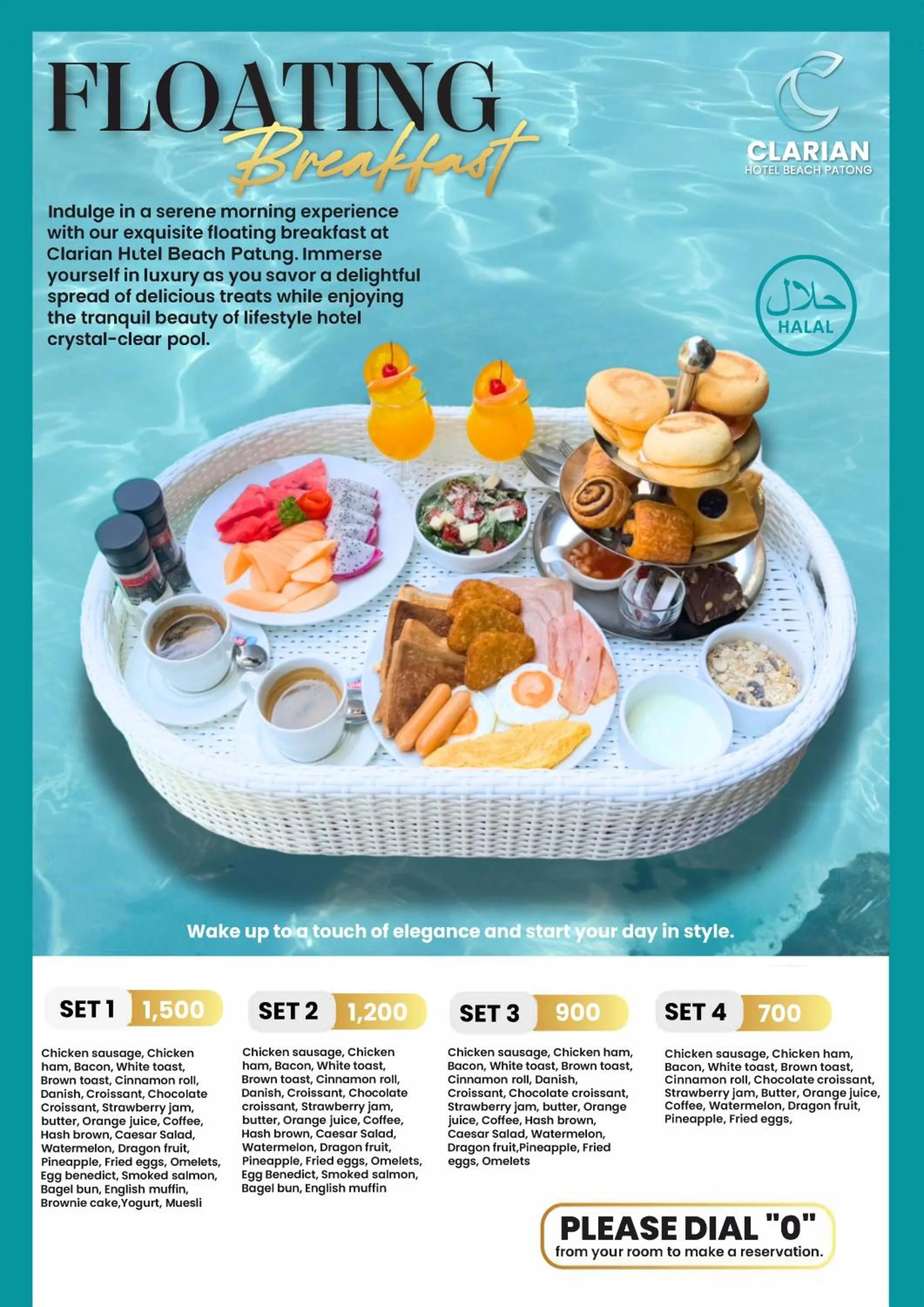 Restaurant/places to eat in Clarian Hotel Beach Patong