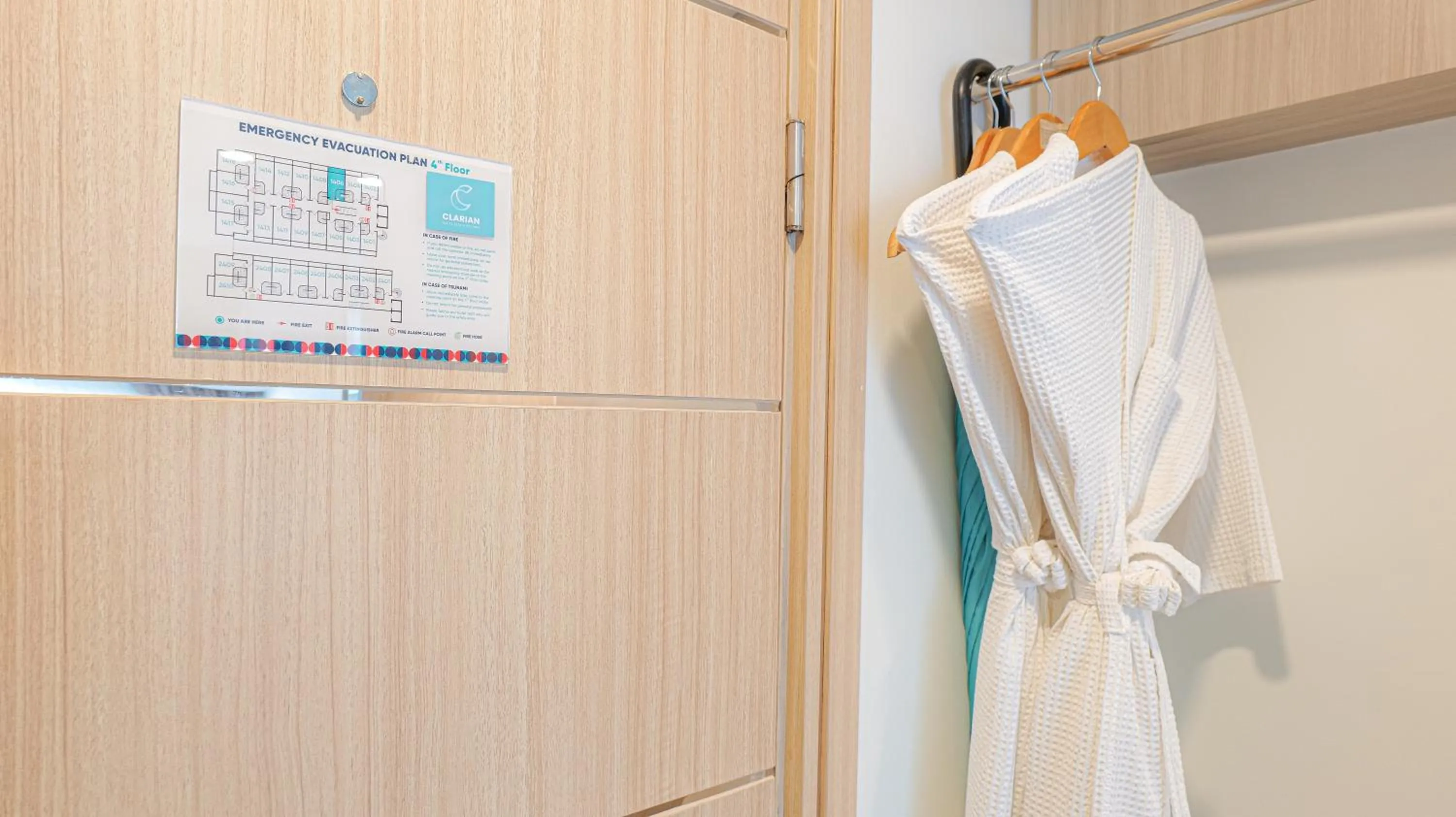 towels in Clarian Hotel Beach Patong