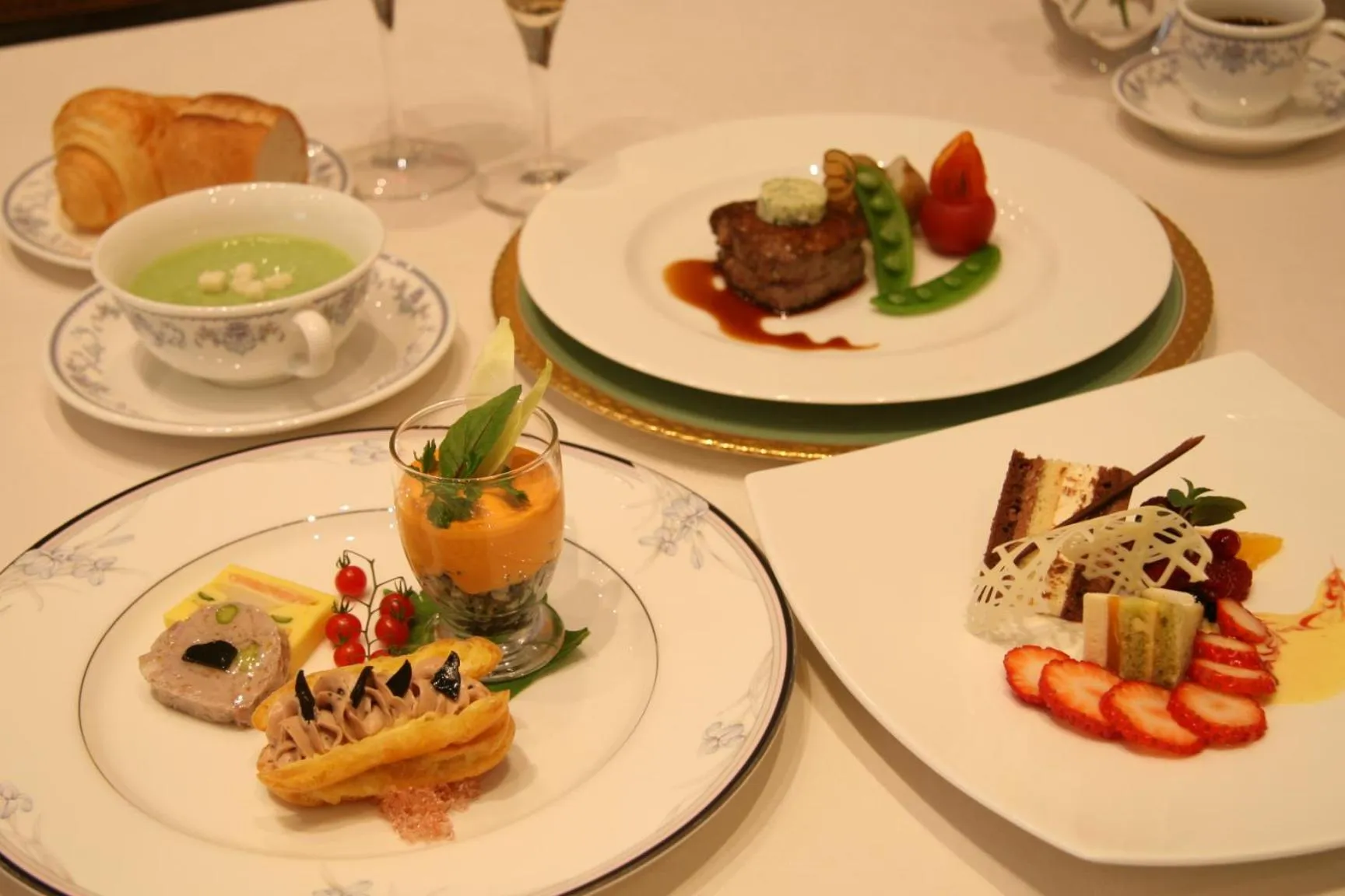 Dinner in Hotel Grand Fuji