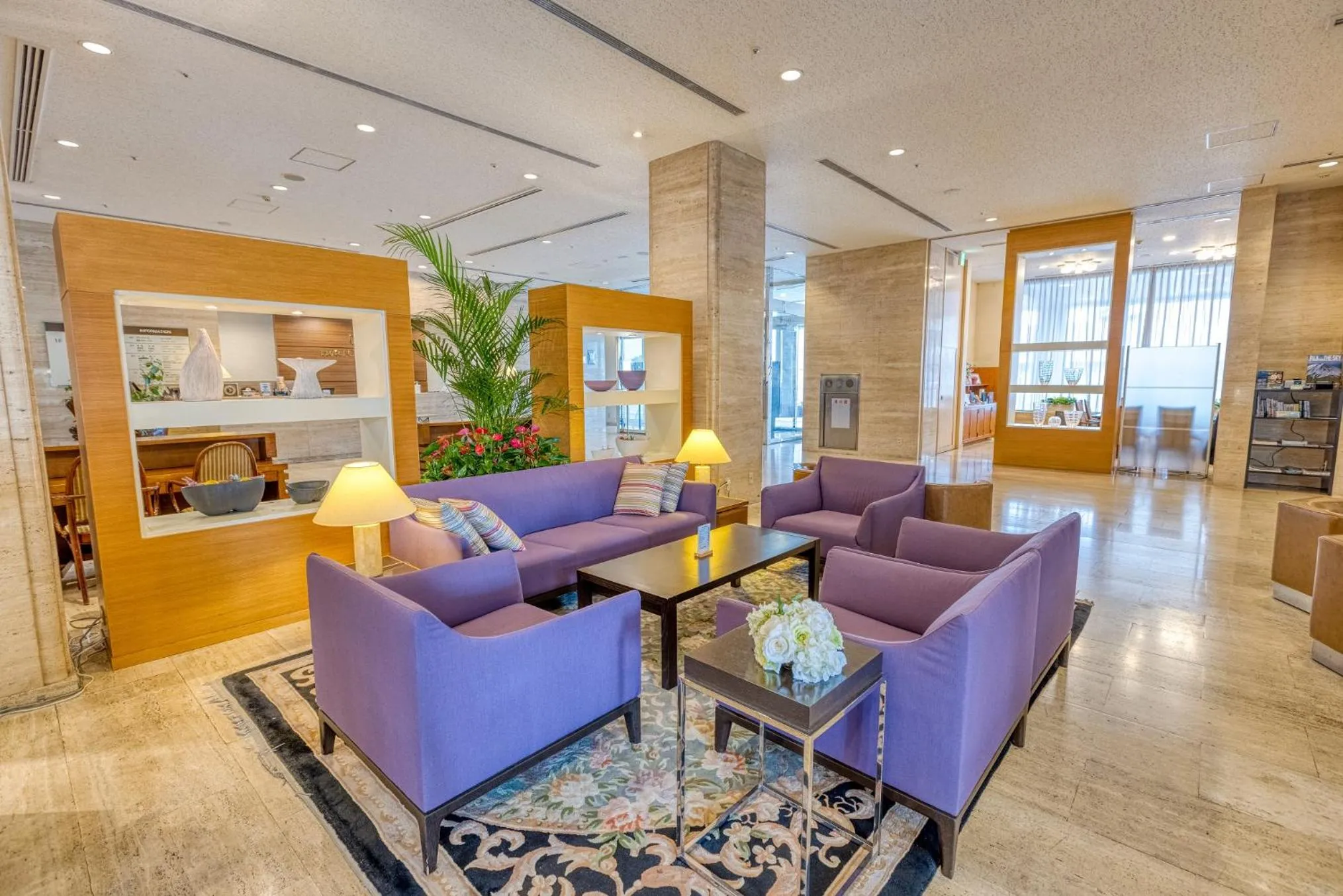 Lobby or reception in Hotel Grand Fuji