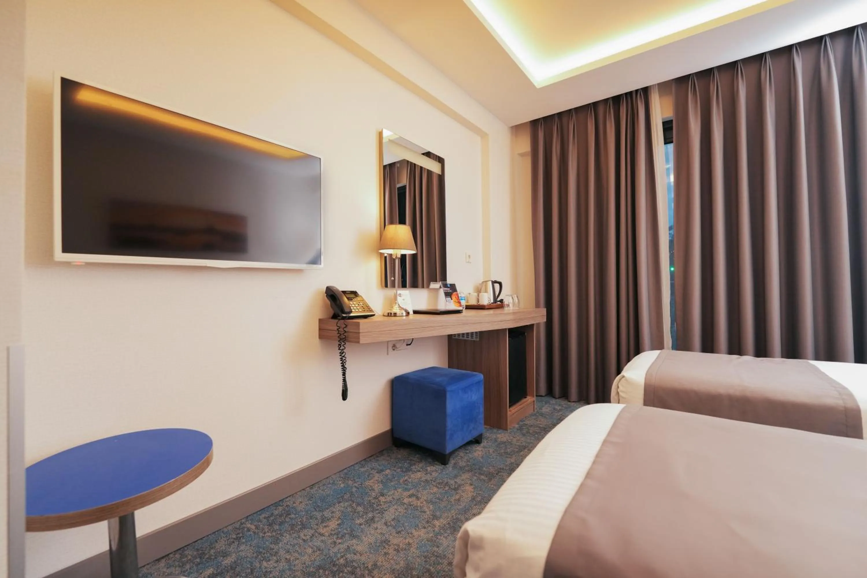 TV and multimedia, Bed in Trip Bosphorus Taksim Hotel