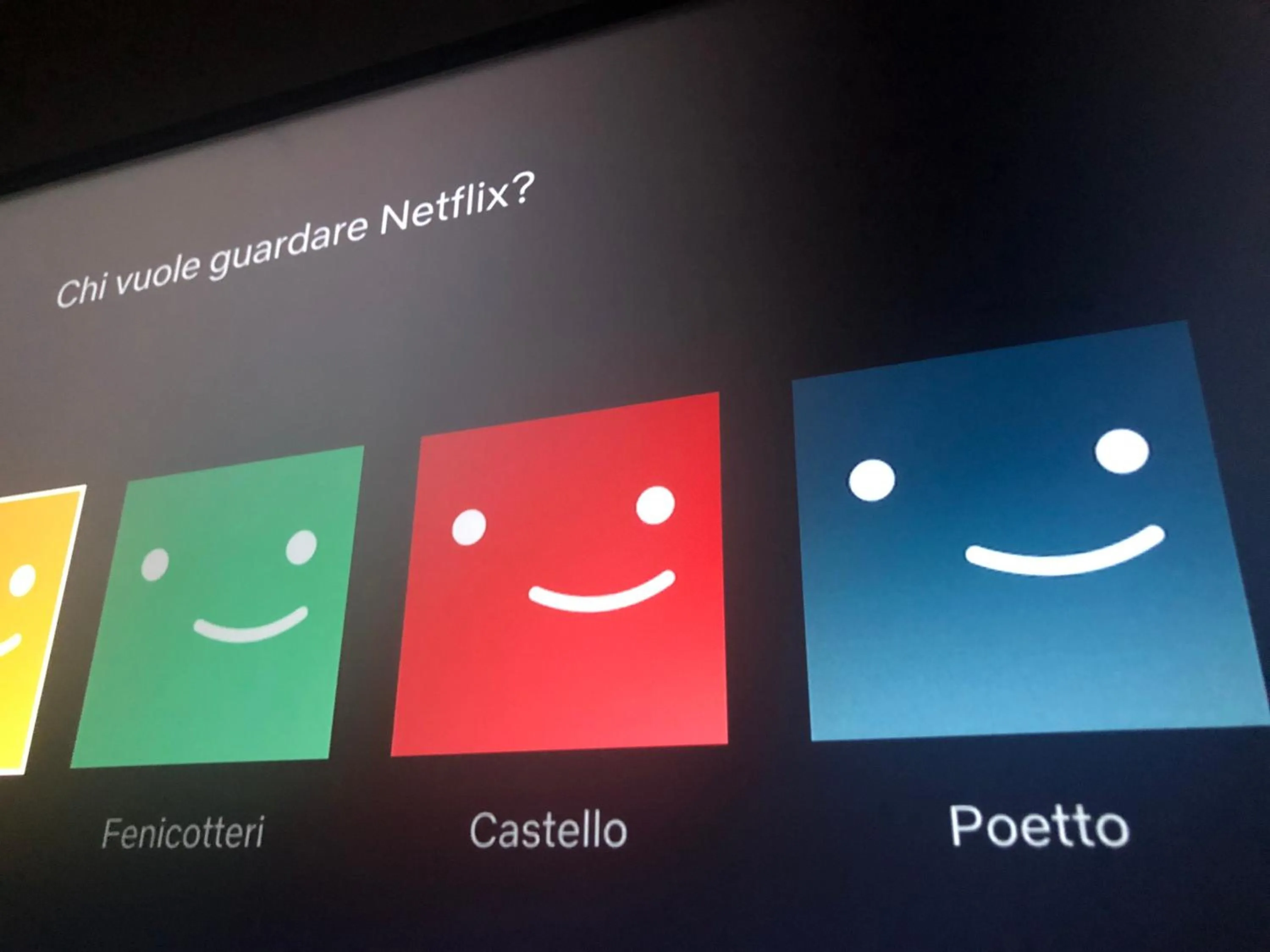 TV and multimedia in Atticobianco B&B